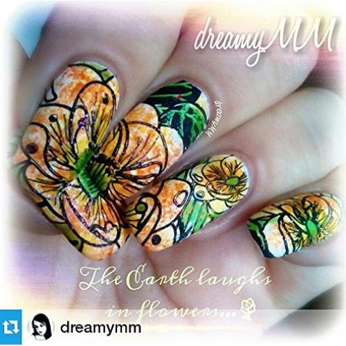 Placa de Estampado de Uñas PUEEN 18x24cm Festival Fuegos Artificiales