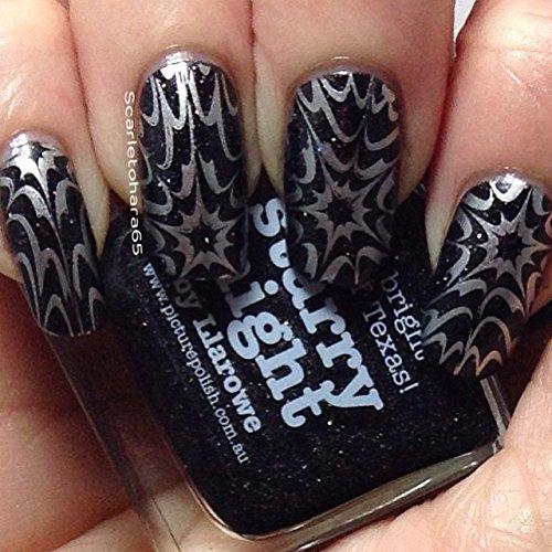 Placa de Estampado de Uñas PUEEN 18x24cm Festival Fuegos Artificiales