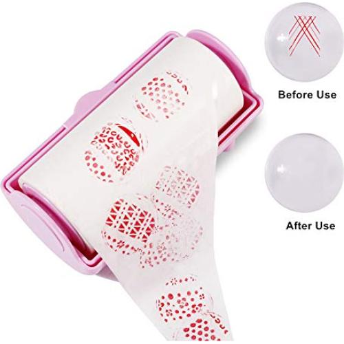 Papel Removedor de Gel para Estampado de Uñas LiBiuty 60 Hojas Rosa