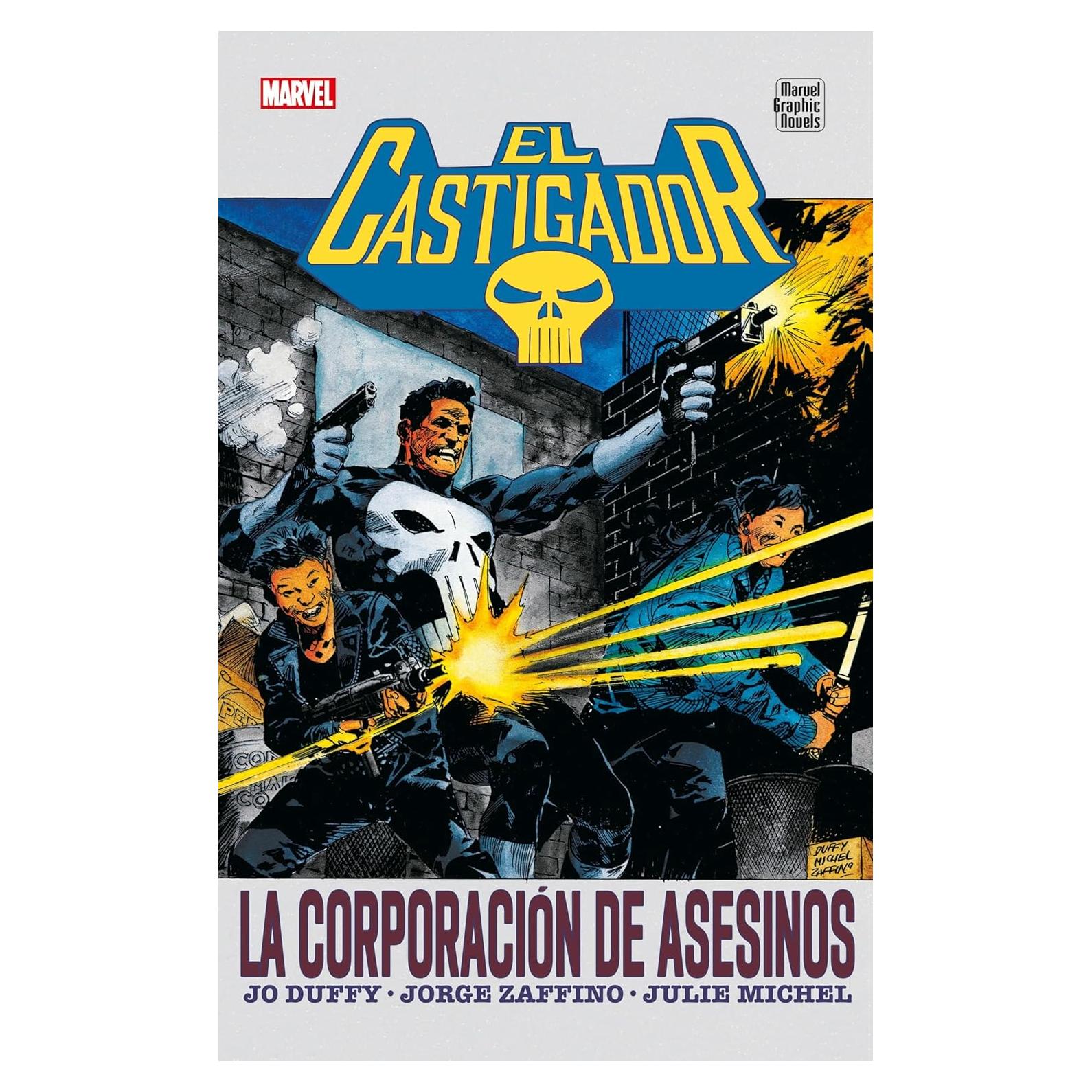 Novelas gráficas marvel el castigador: la corporación de asesinos