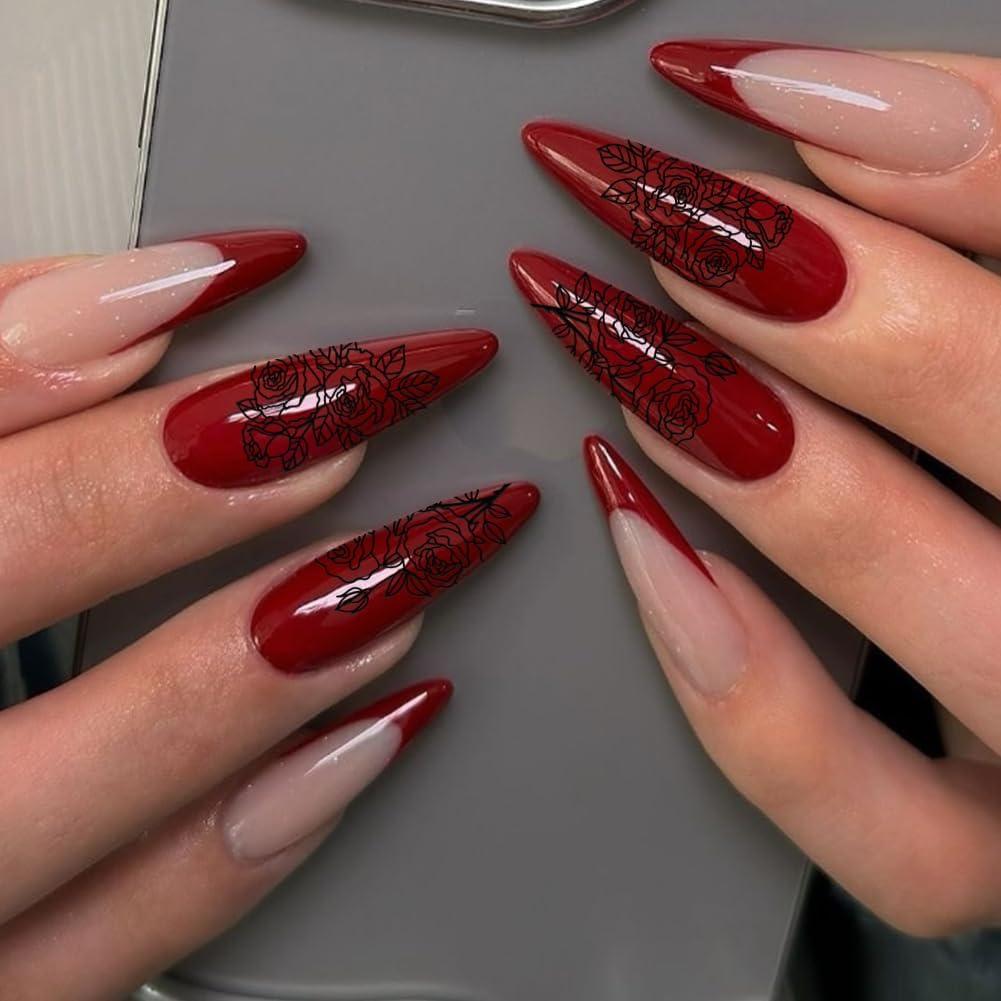 Placas de Estampado de Uñas PH PandaHall 3pcs 12x6 cm