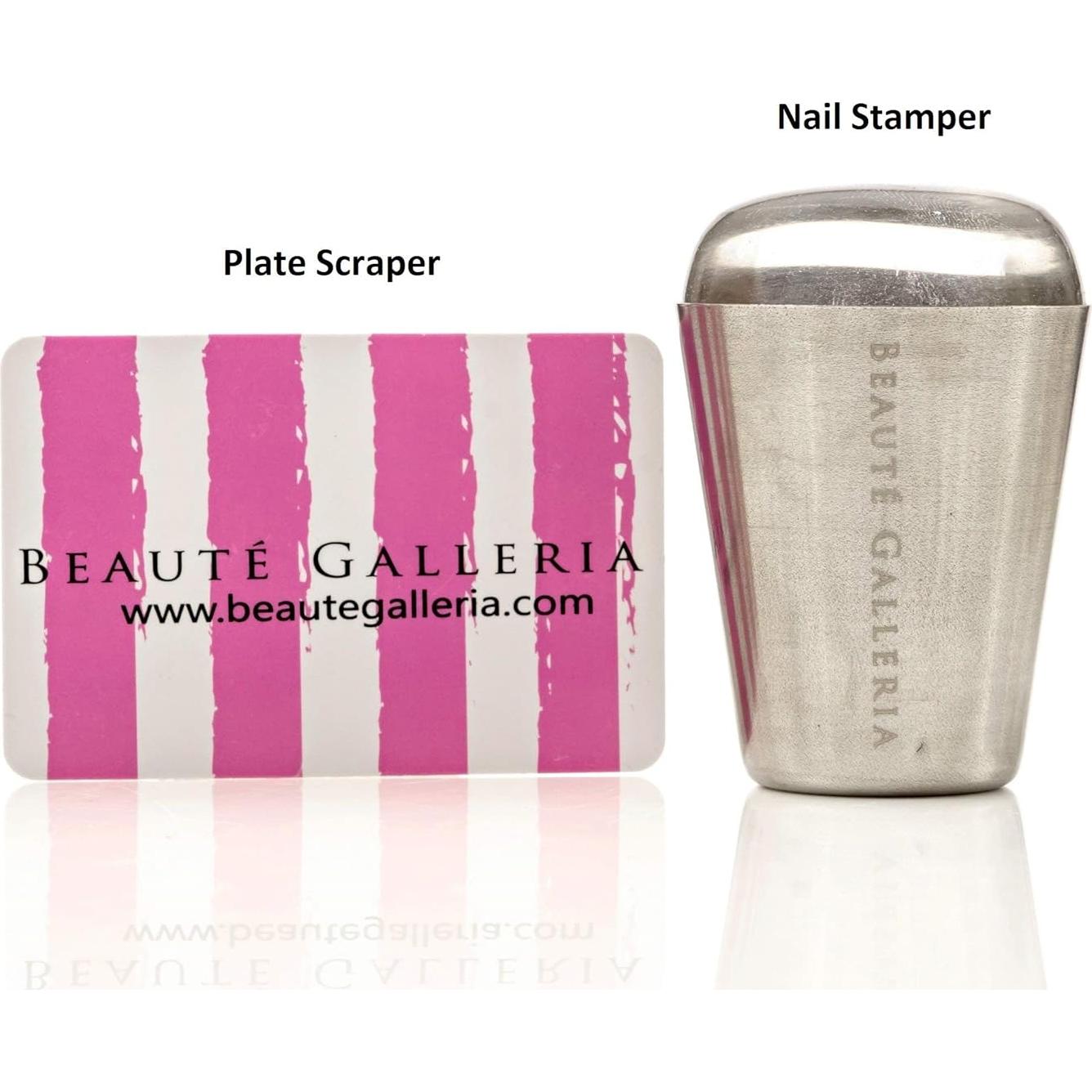 Conjunto de Estampado de Uñas Beaute Galleria - 5 Placas Premium