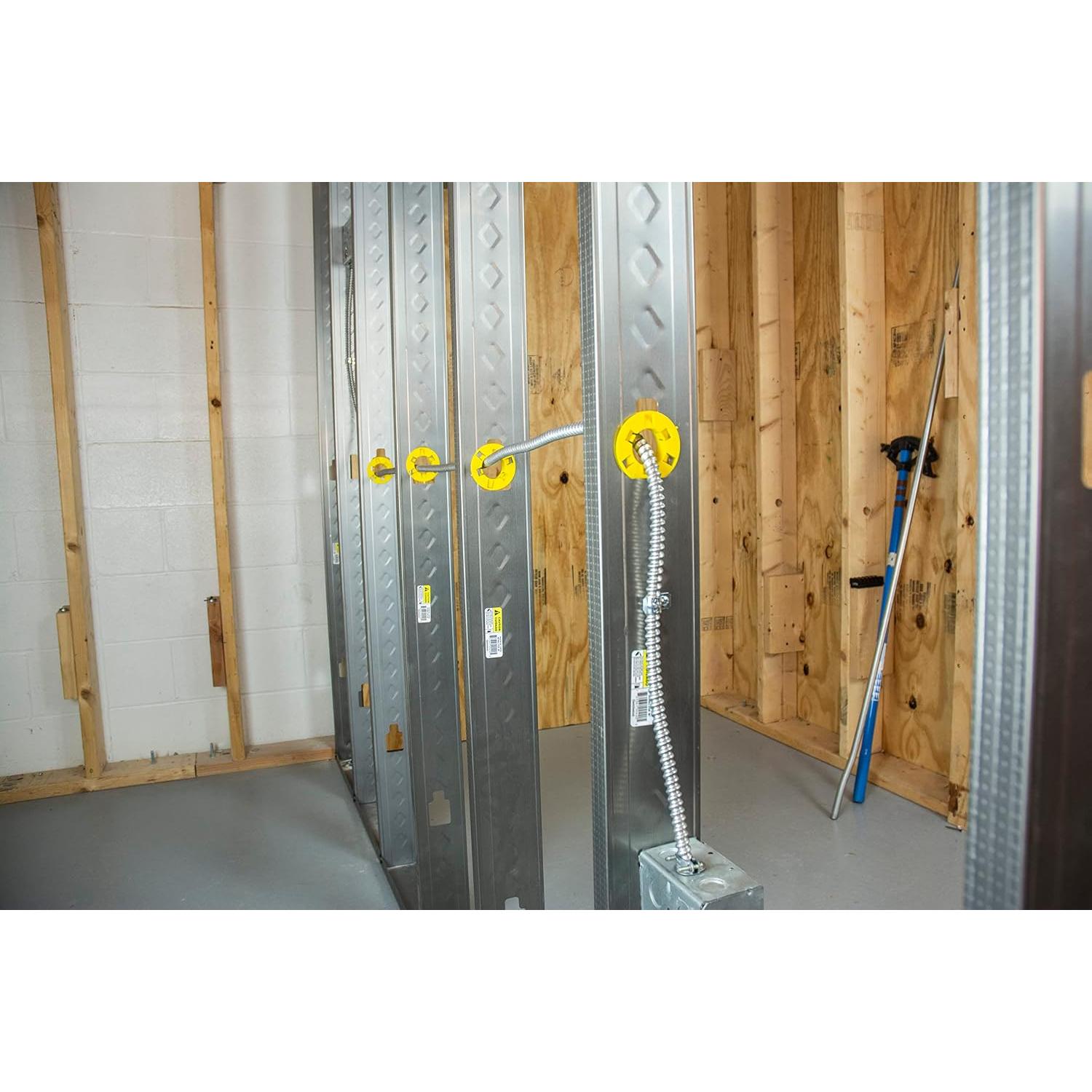 Placa de Clavo Halex 3.81 x 12.7 cm Acero Galvanizado 50 Unidades