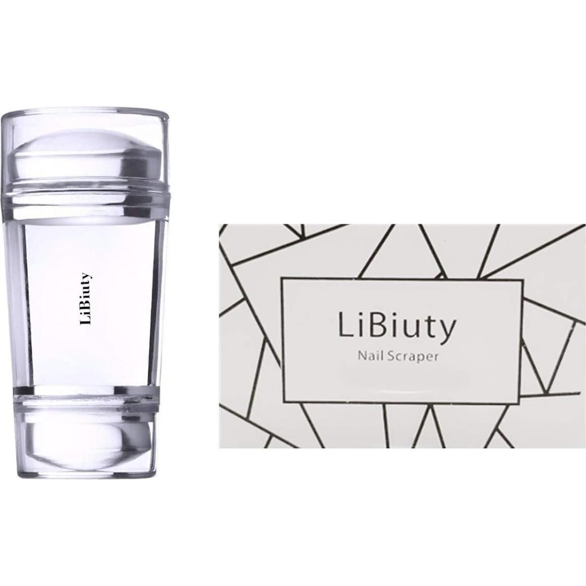 Conjunto de Estampado de Uñas 15 Placas + Estampador + Raspador