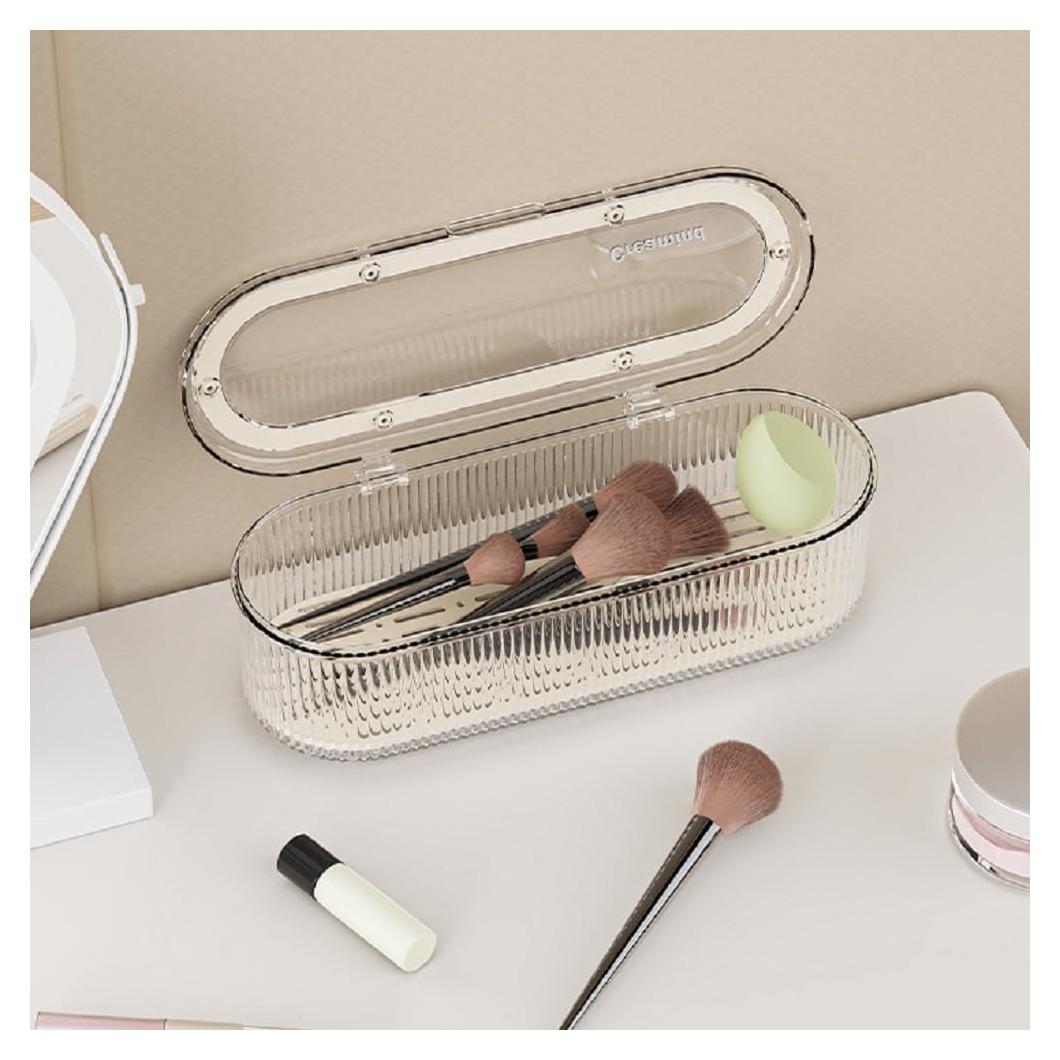 Organizador de Brochas de Maquillaje Siehpa3 Acrílico 26.9cm