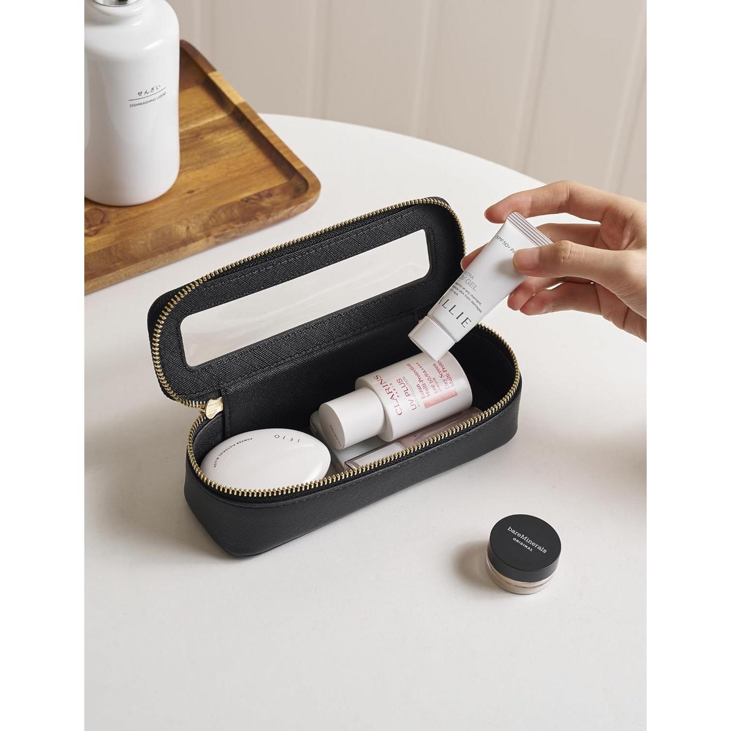 Bolsa de Maquillaje Transparente Popvibe Estuche Cosmético 19.1cm