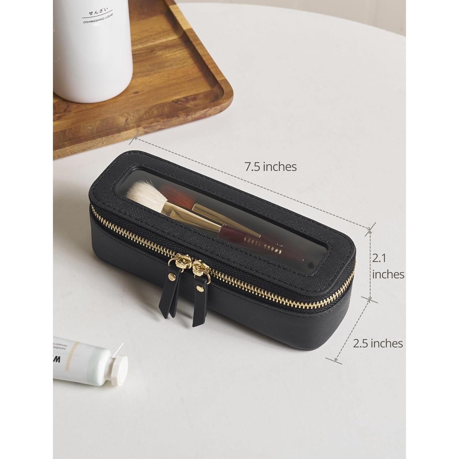 Bolsa de Maquillaje Transparente Popvibe Estuche Cosmético 19.1cm