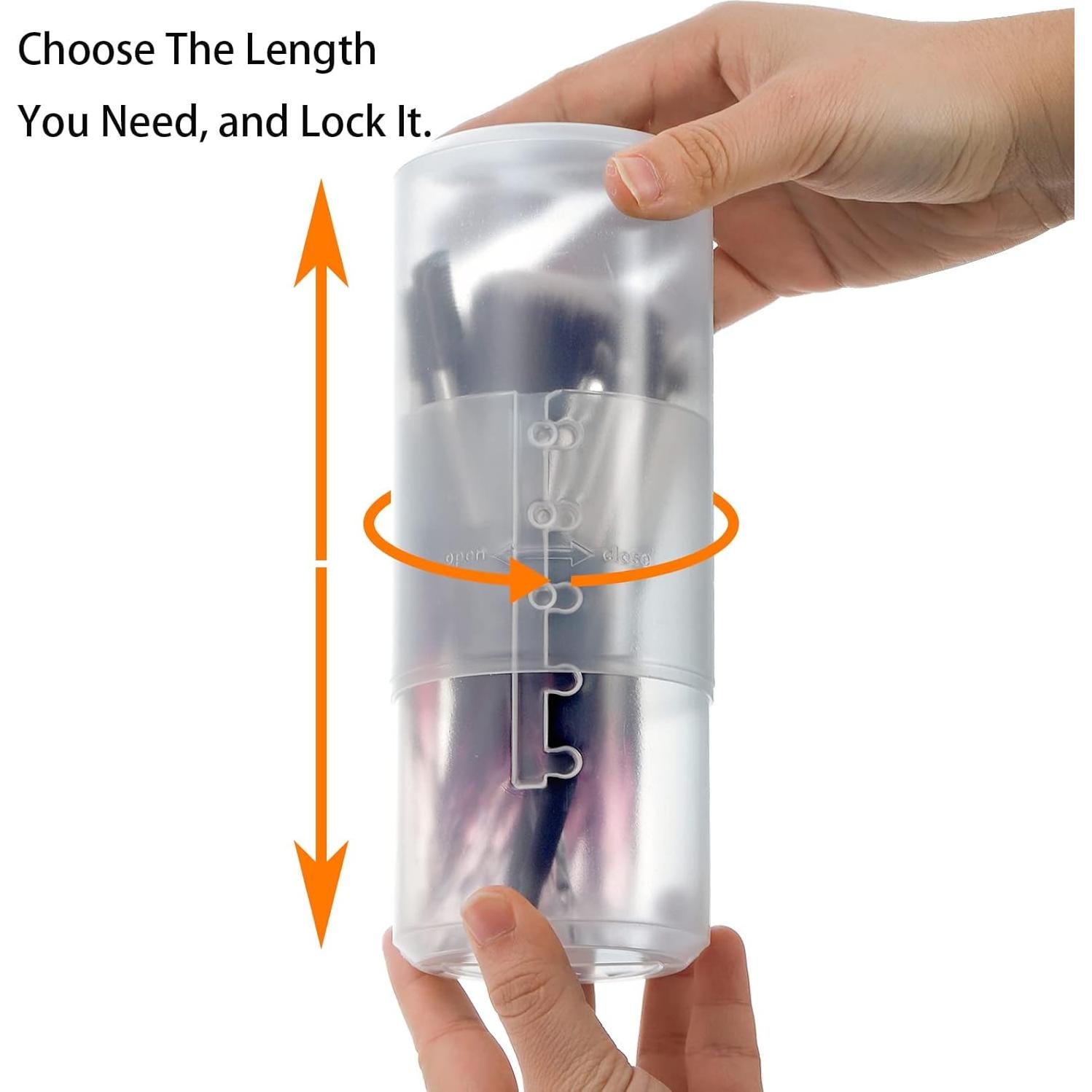 Soportes Retráctiles para Brochas de Maquillaje TOPZEA - 4 Piezas