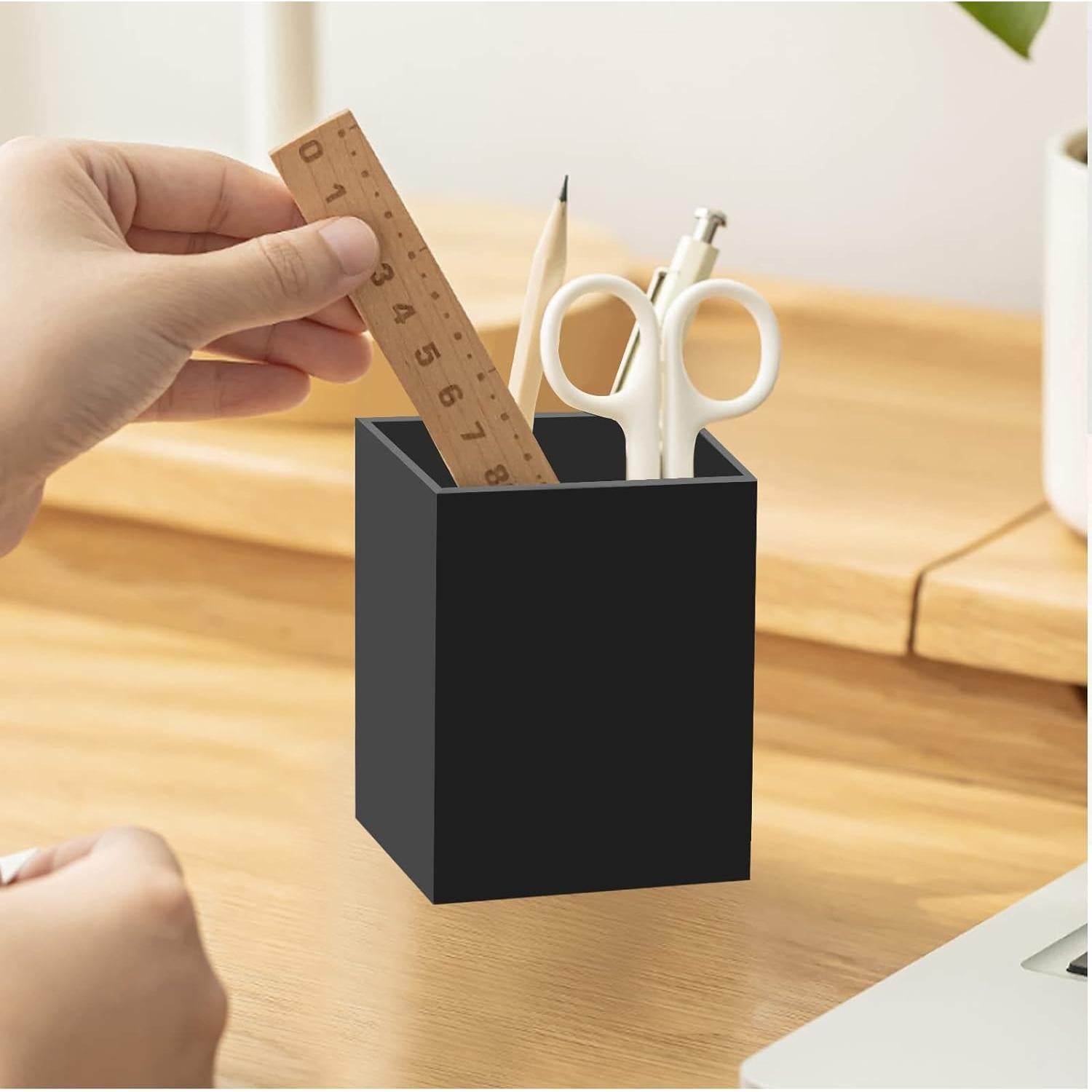 Organizador de Escritorio Ptaedex - 2 Soportes Acrílicos Negros