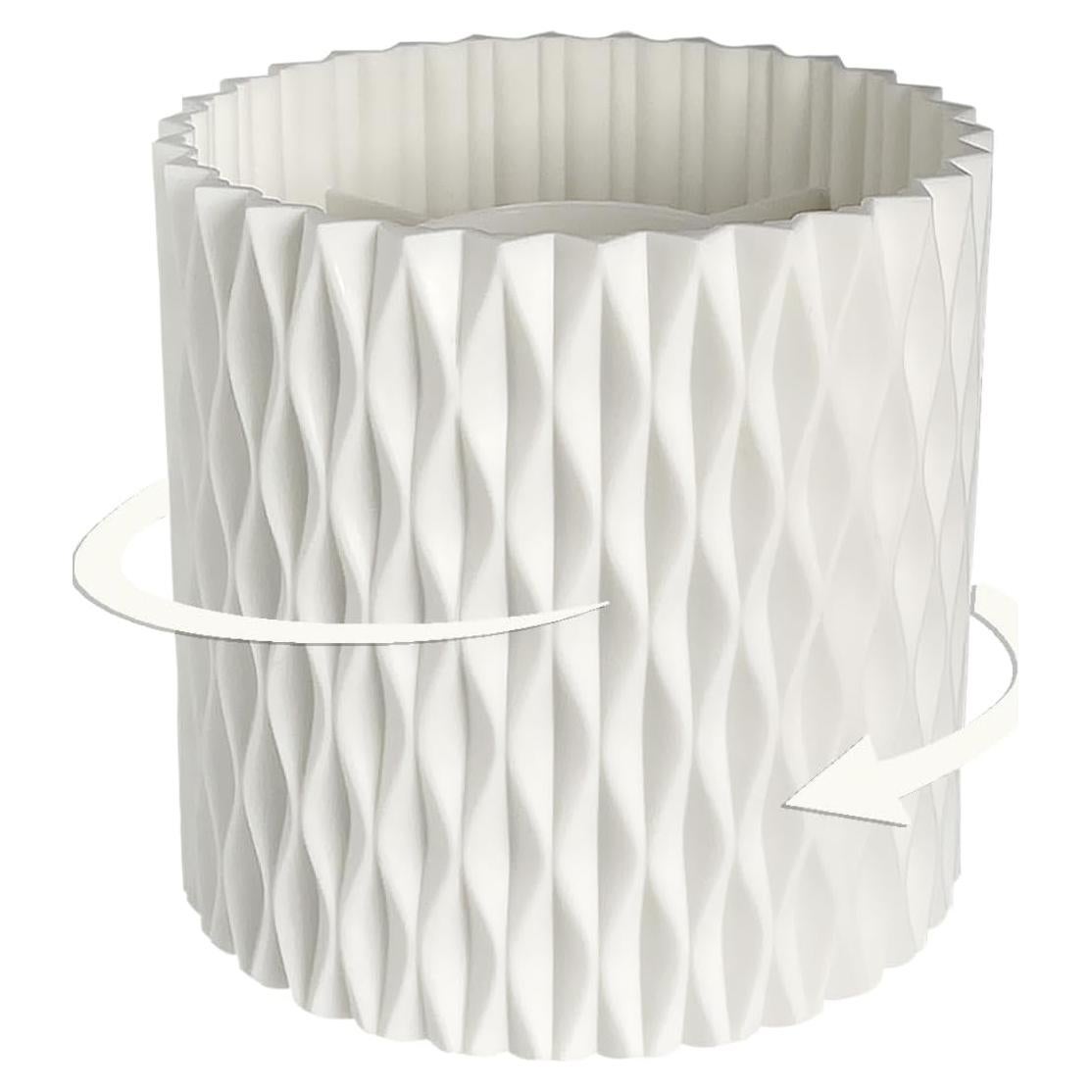 Soporte Giratorio para Lápices Lebenrich Blanco 5 Compartimentos