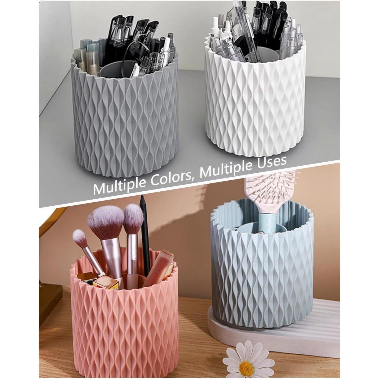 Soporte Giratorio para Lápices Lebenrich Blanco 5 Compartimentos