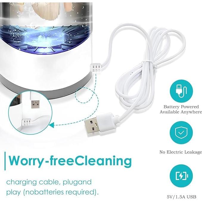 Limpiador Eléctrico de Brochas de Maquillaje Senlong - USB