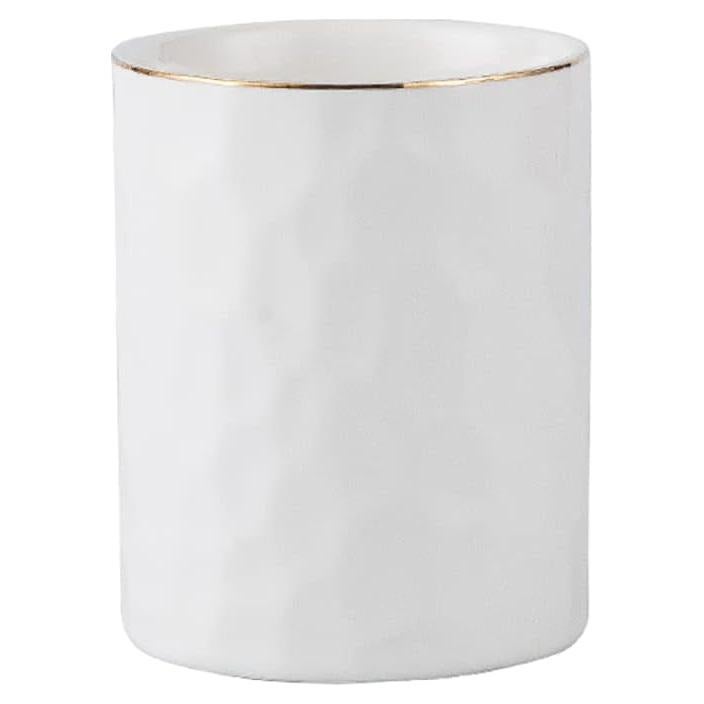 Soporte para bolígrafos Aewill de cerámica blanco 8.13 cm
