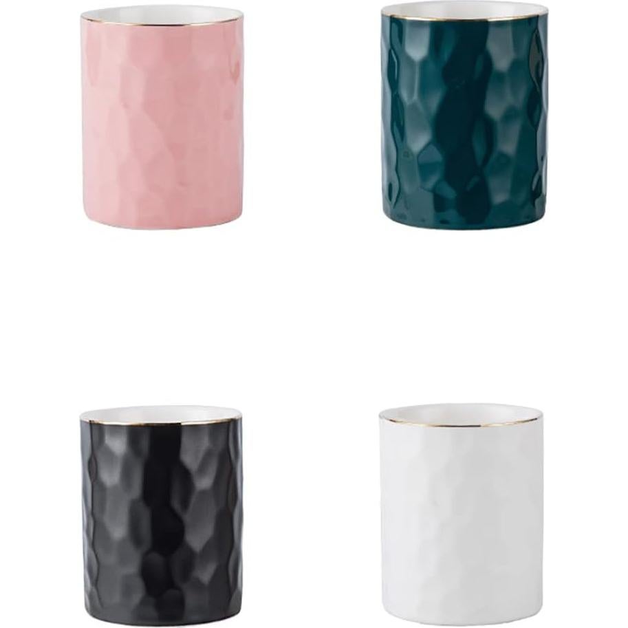 Soporte para bolígrafos Aewill de cerámica blanco 8.13 cm