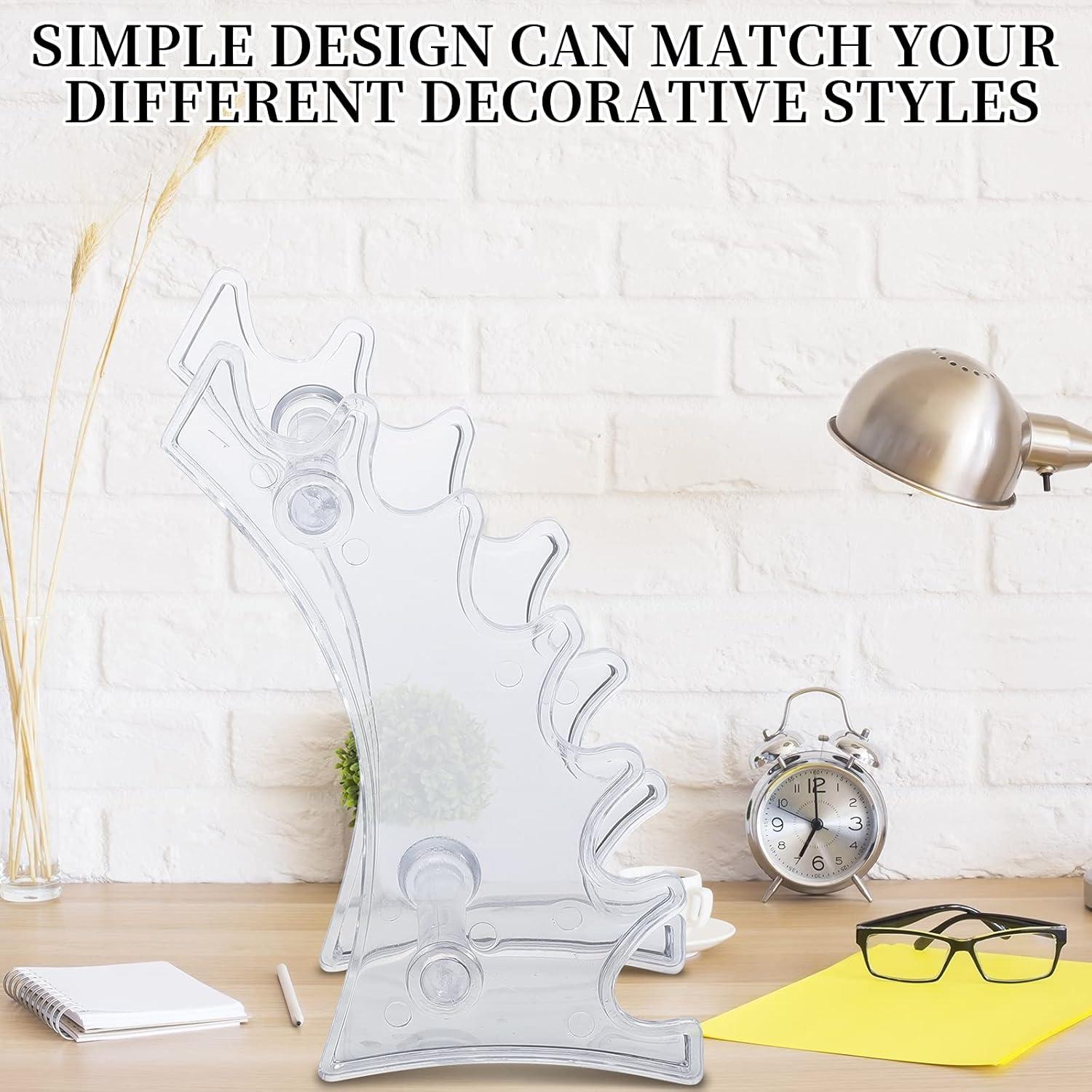 Jetec Soporte Acrílico para Lápices 2 Piezas 6 Bolsillos