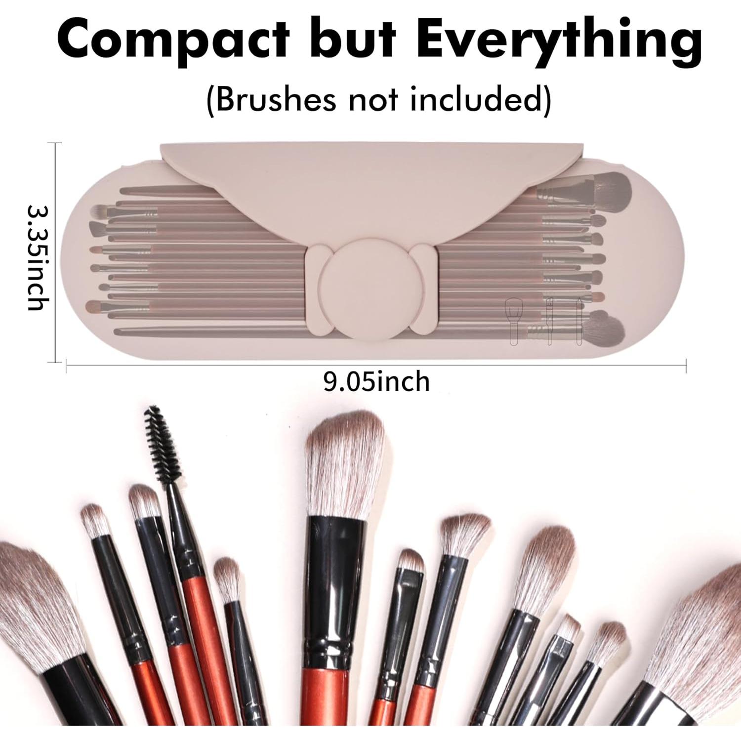 Soporte de Brochas de Maquillaje DivaDwell Depot con Almohadilla