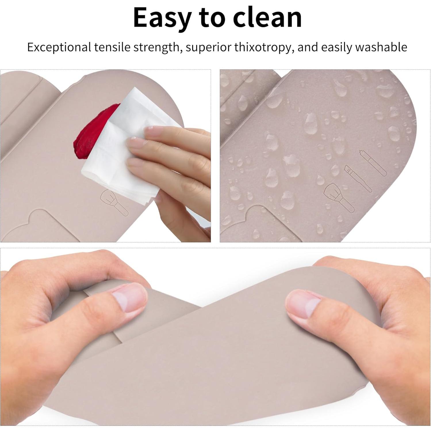 Soporte de Brochas de Maquillaje DivaDwell Depot con Almohadilla