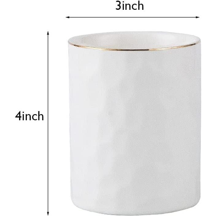 Soporte para bolígrafos de cerámica HANKOR blanco 11.9 cm
