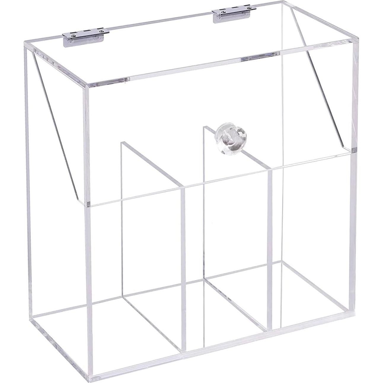 Soporte de Brochas de Maquillaje Vevitts Acrílico Transparente 21cm