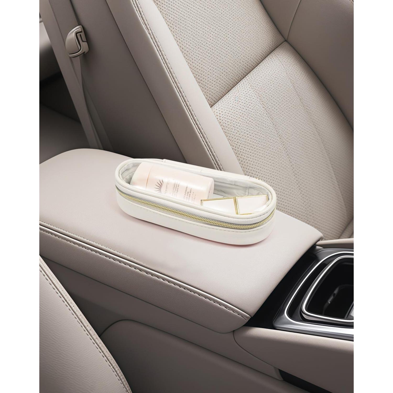 Bolsa de Maquillaje Transparente Zoocoo 23.5x15.5cm Aprobada TSA