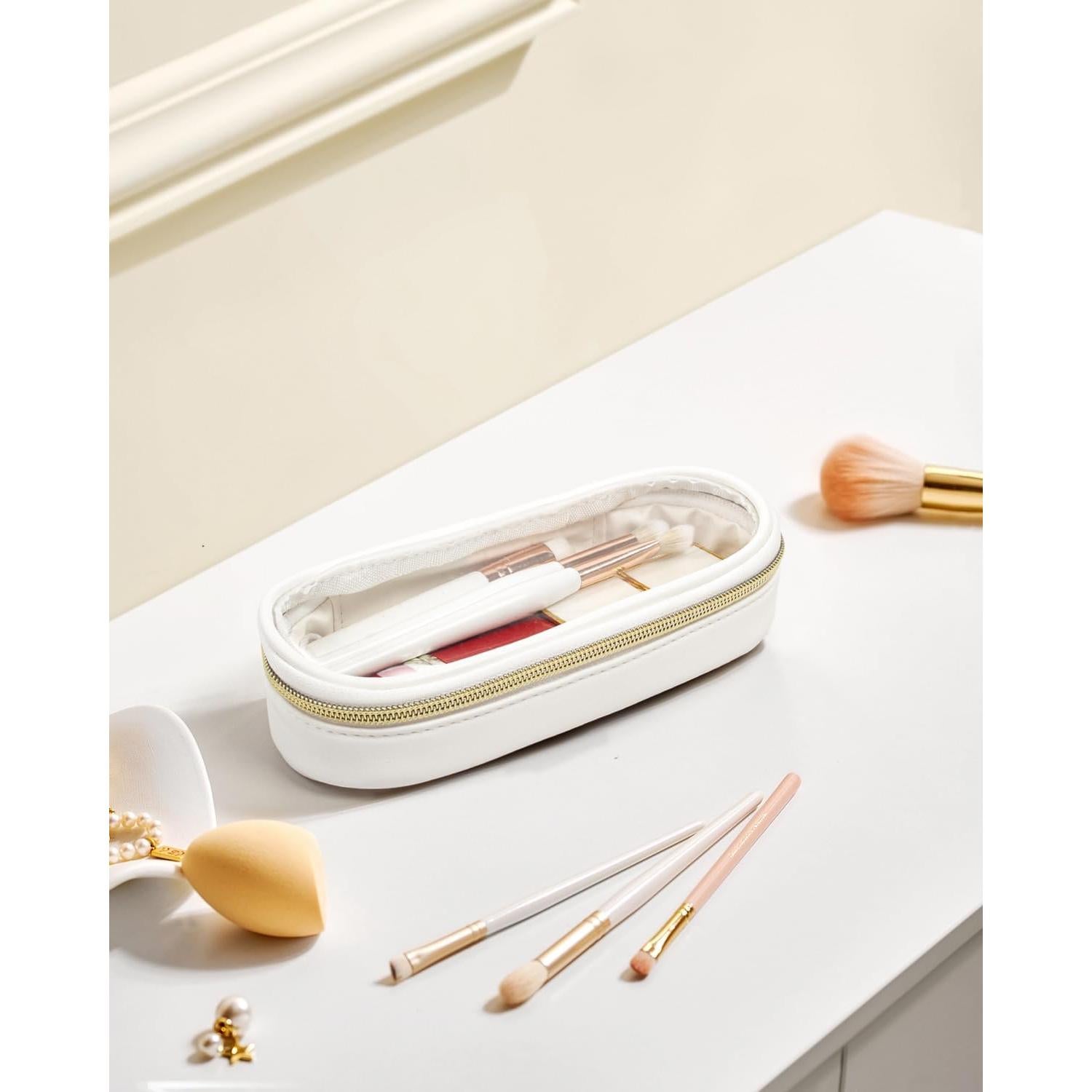 Bolsa de Maquillaje Transparente Zoocoo 23.5x15.5cm Aprobada TSA