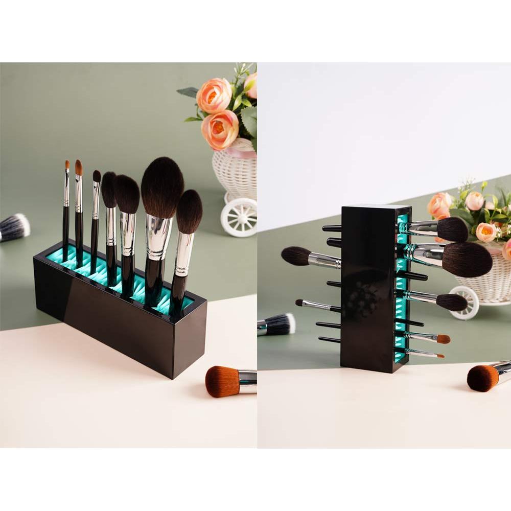 Organizador de Brochas de Maquillaje Jamend Clxp Rosa-Blanco