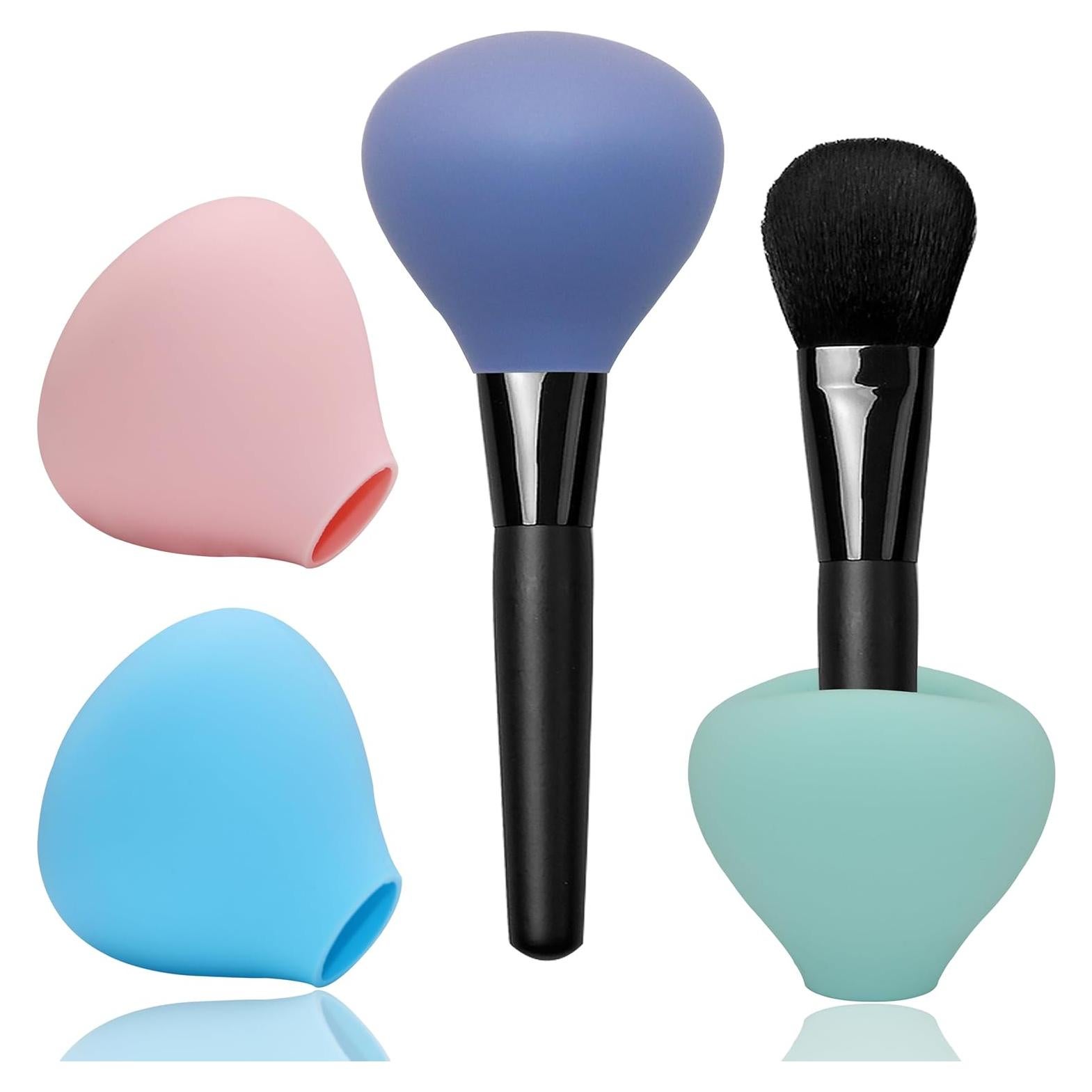 Fundas de Silicona para Brochas de Maquillaje Flyaway - 4 Piezas