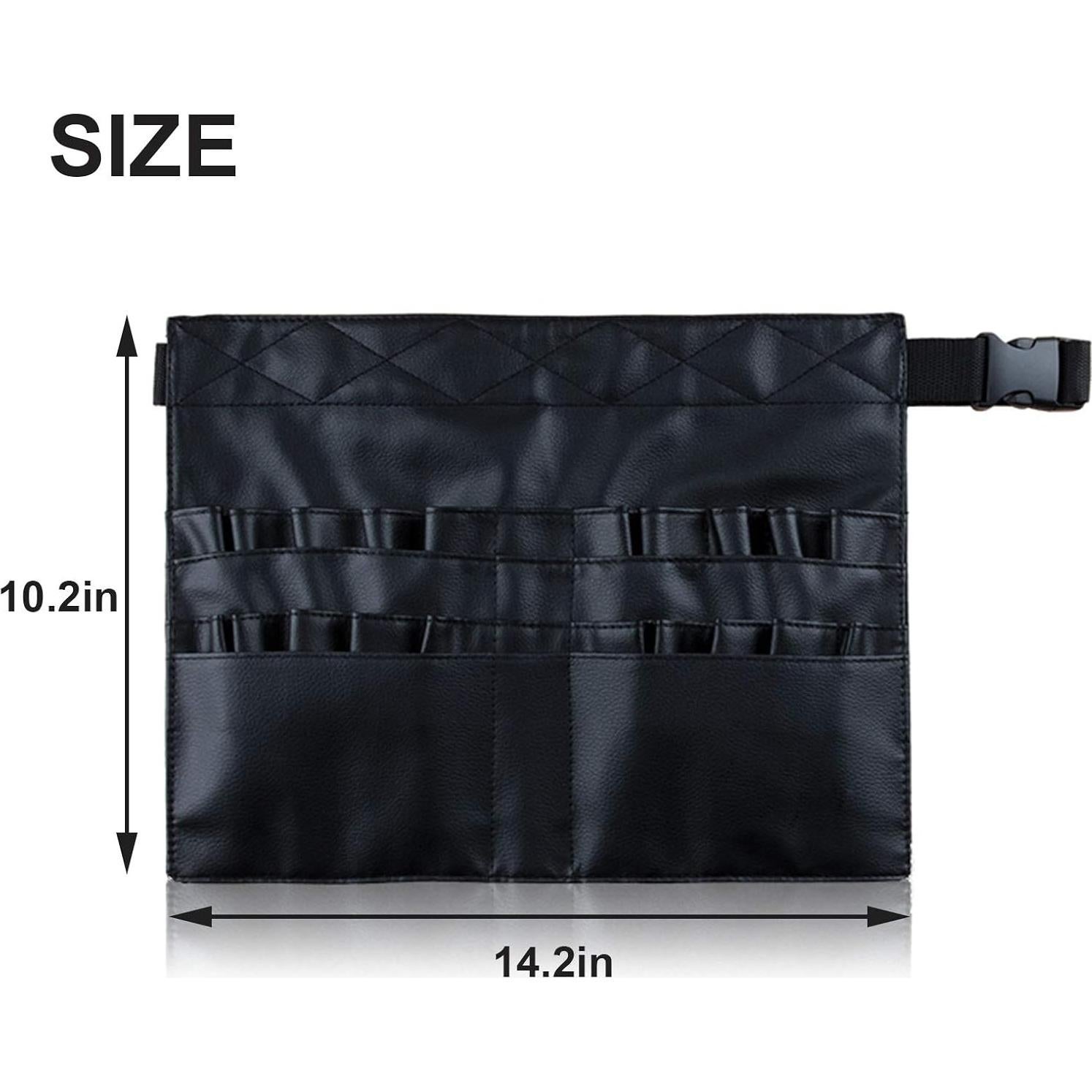 Cinturón de Brochas de Maquillaje Goldwheat Profesional 26 Bolsillos