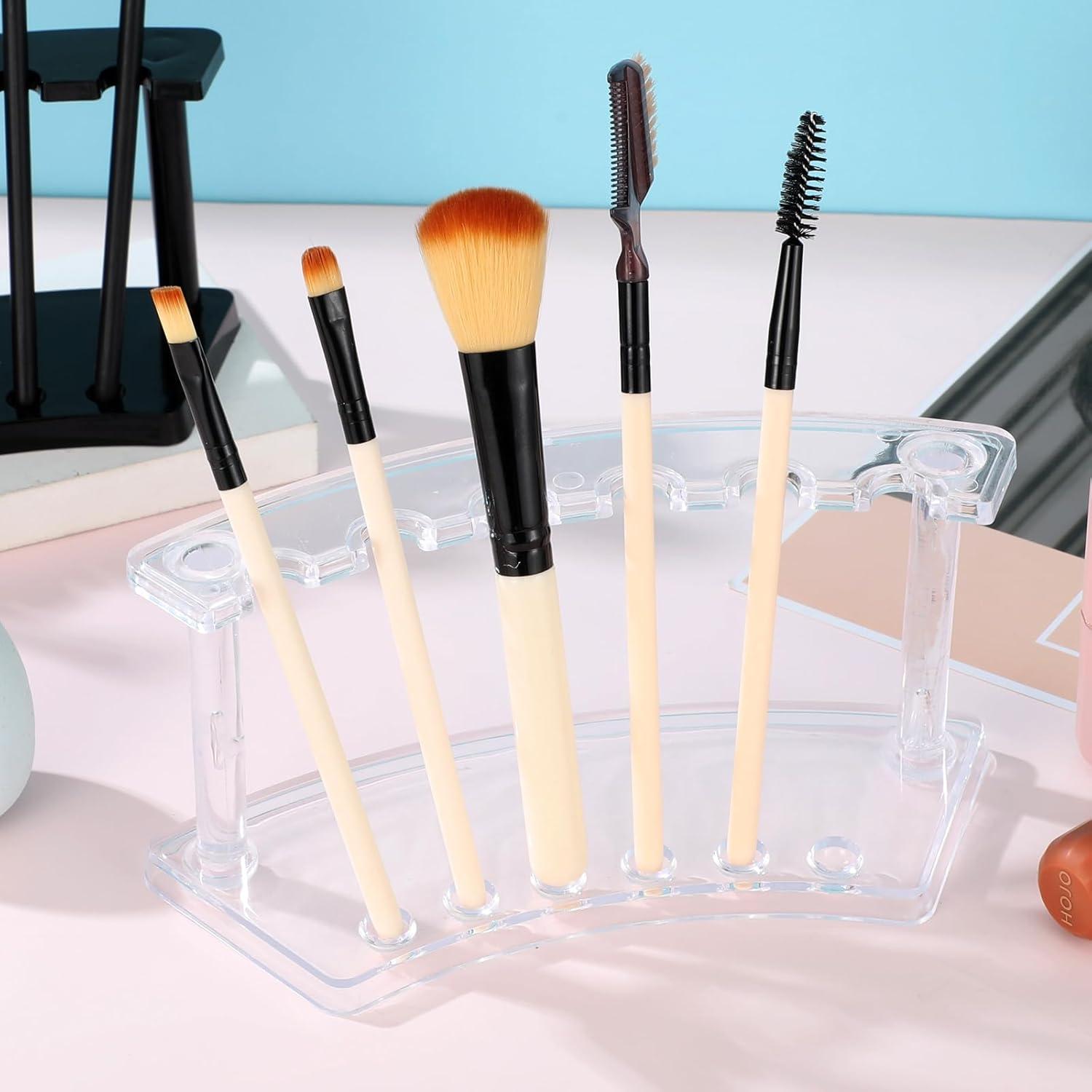 Soporte de Plástico para Bolígrafos Tinlade - 2 Piezas, 6 Ranuras