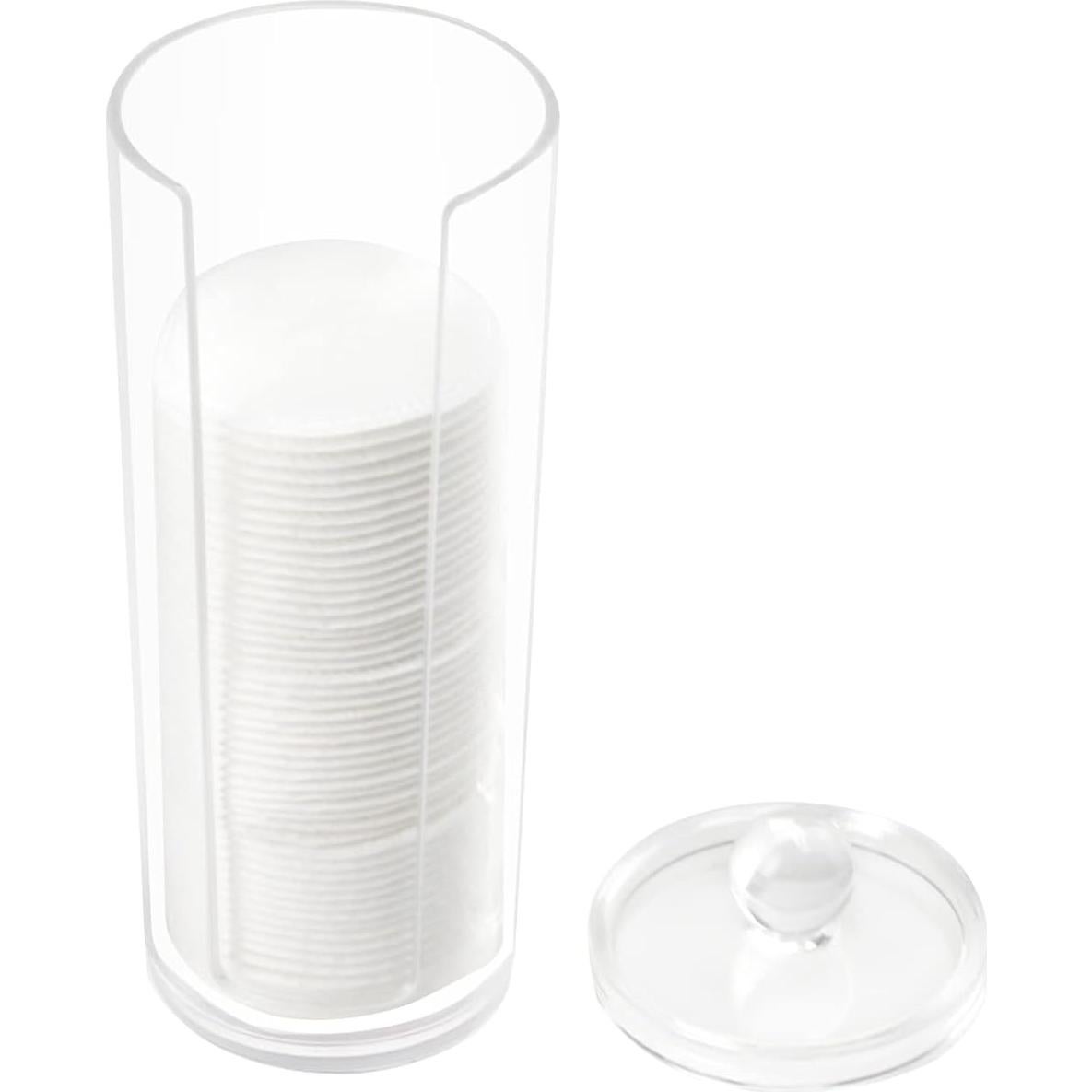 Soporte Organizador de Discos de Algodón Boveker 6.6cm x 16.8cm