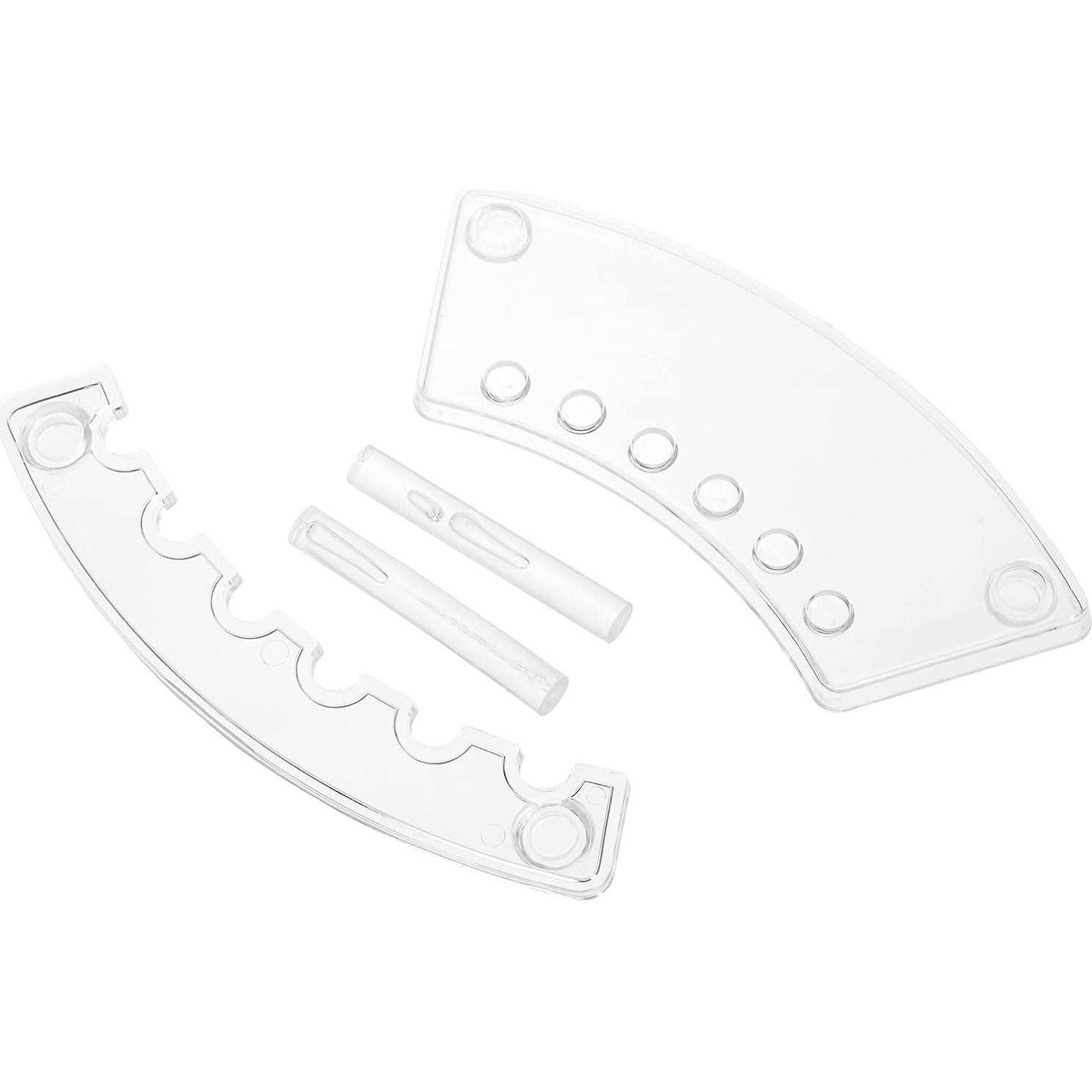 Soporte Acrílico para Plumas SOUJOY - 8 Unidades, 6 Ranuras