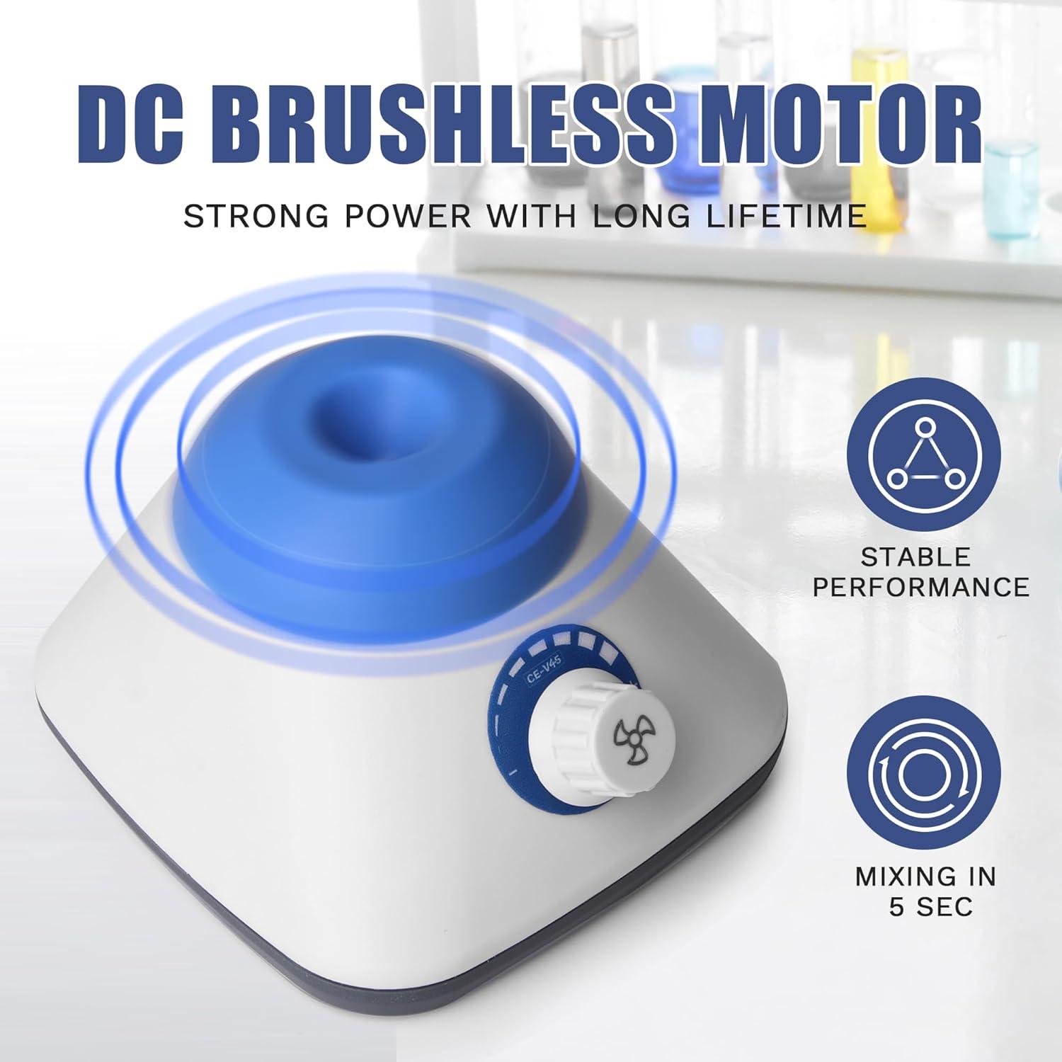 Mini Mezclador Vortex Cekegon V45 0-4500RPM 50ML