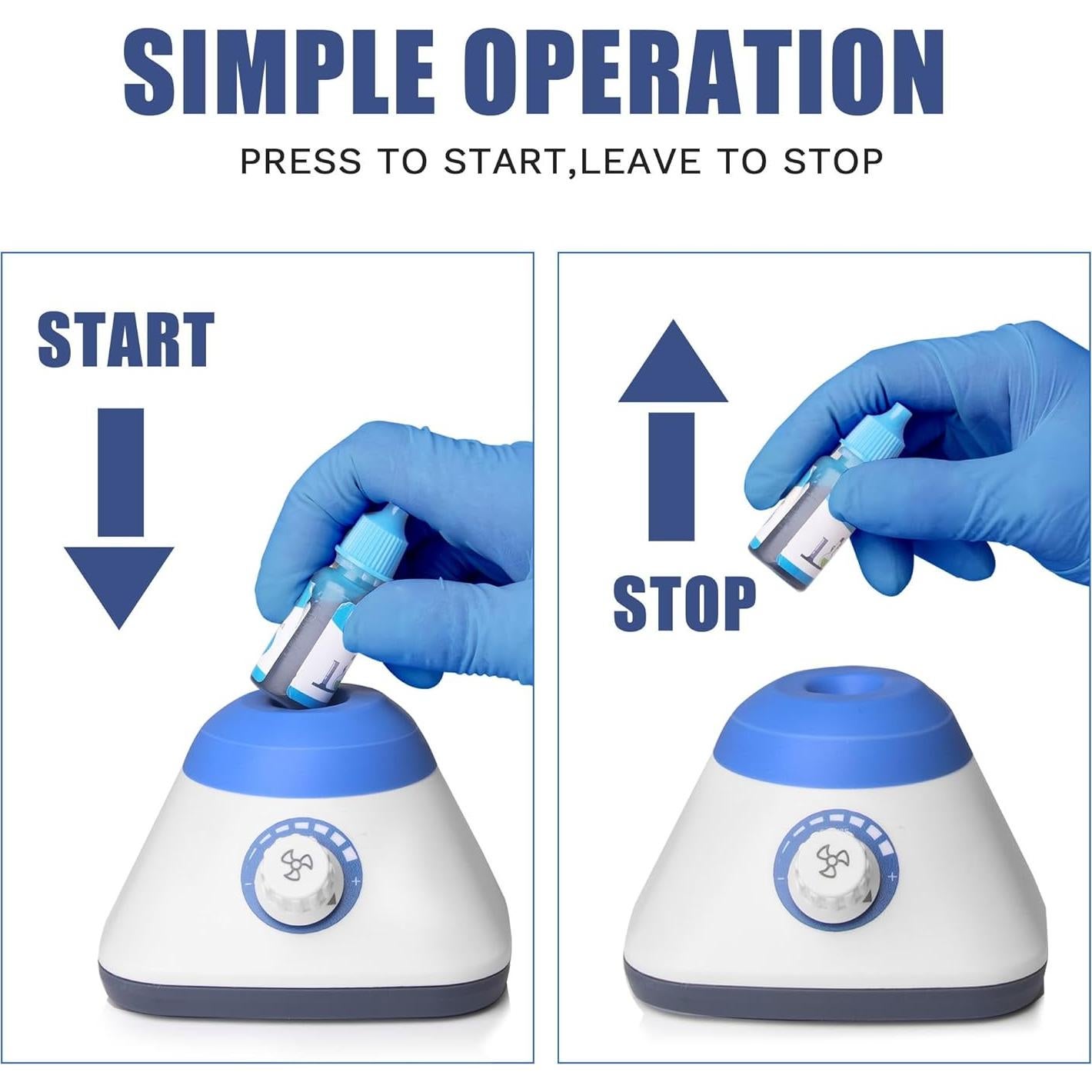 Mini Mezclador Vortex Cekegon V45 0-4500RPM 50ML