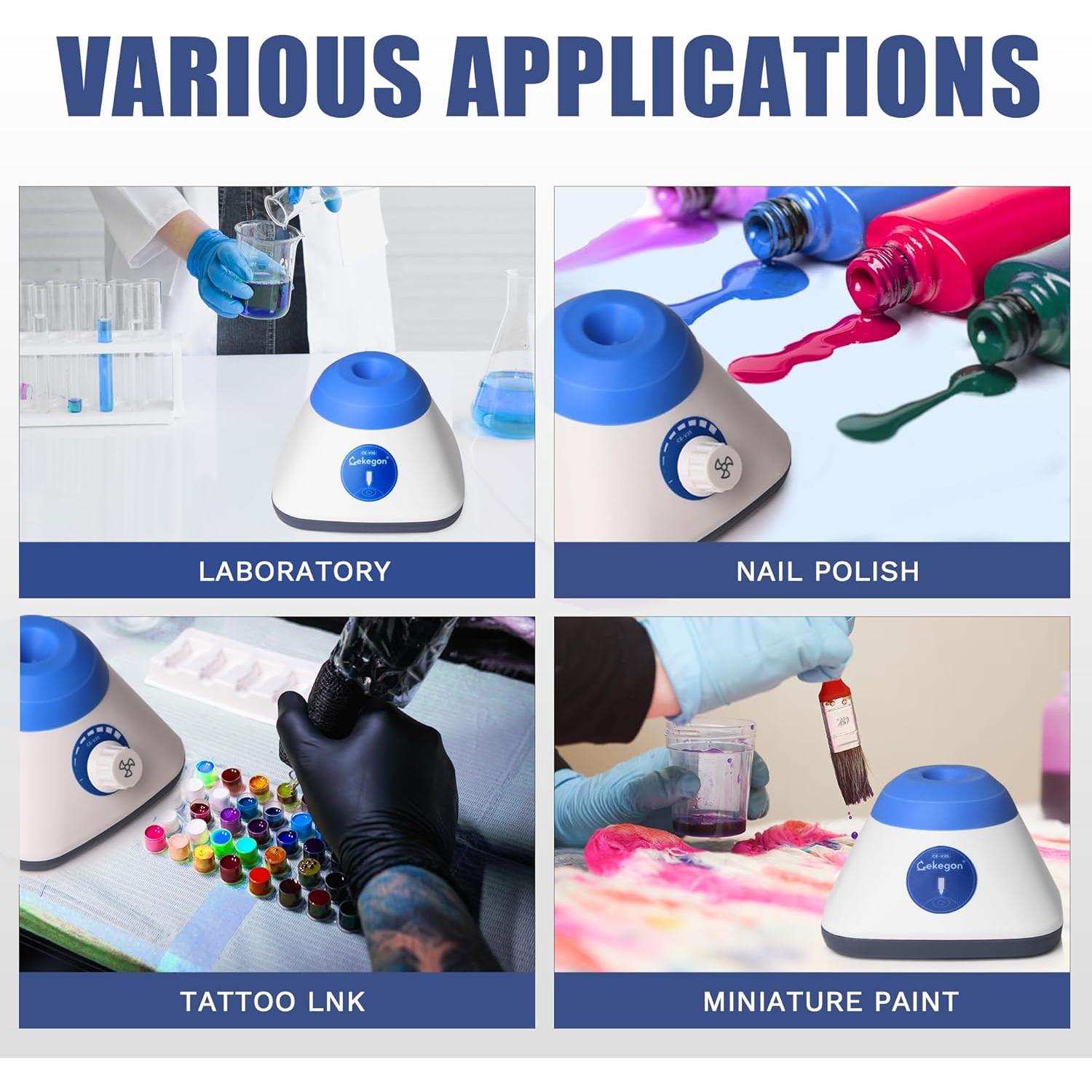 Mini Mezclador Vortex Cekegon V45 0-4500RPM 50ML