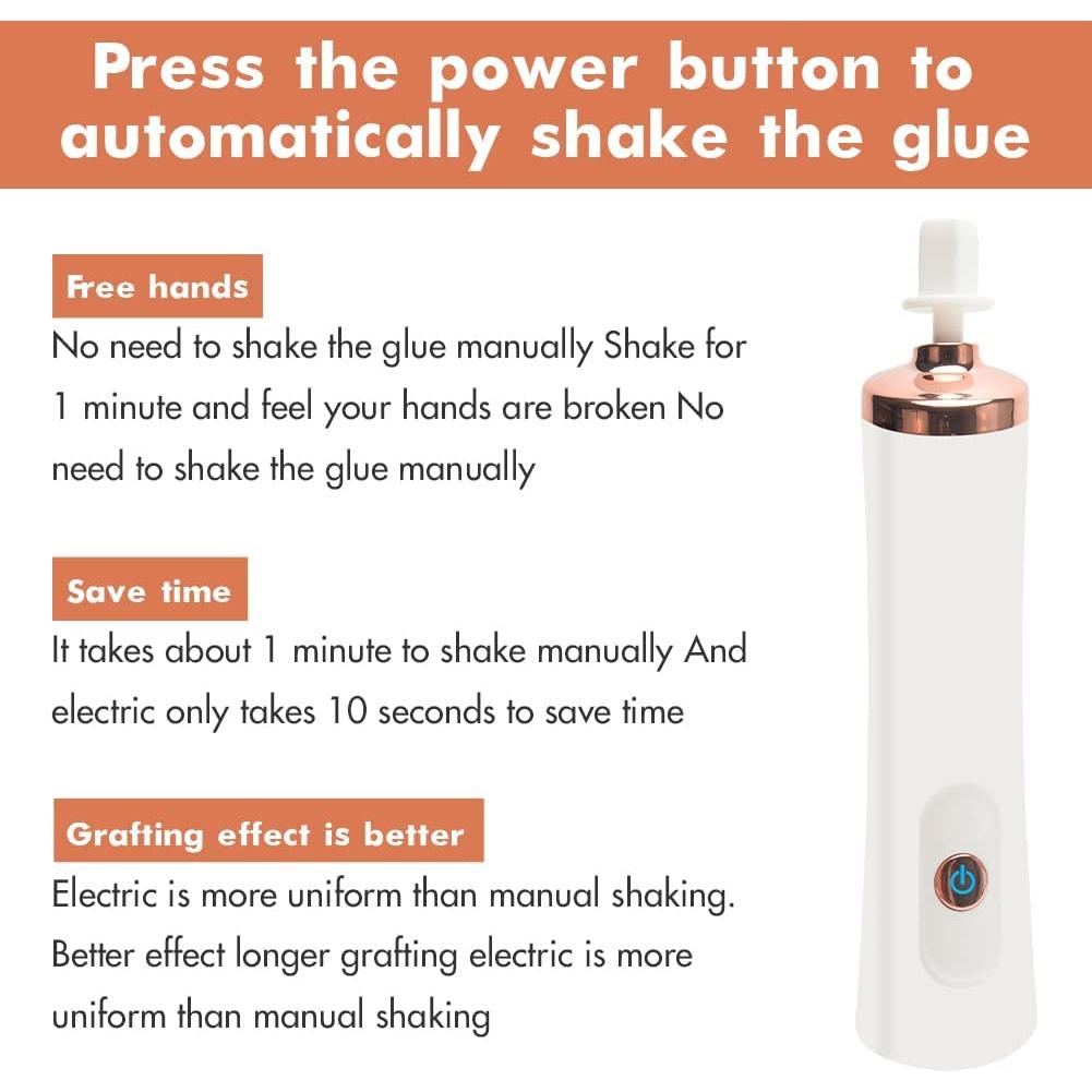 Mezclador Eléctrico de Pestañas CALIDAKA Portátil 15cm