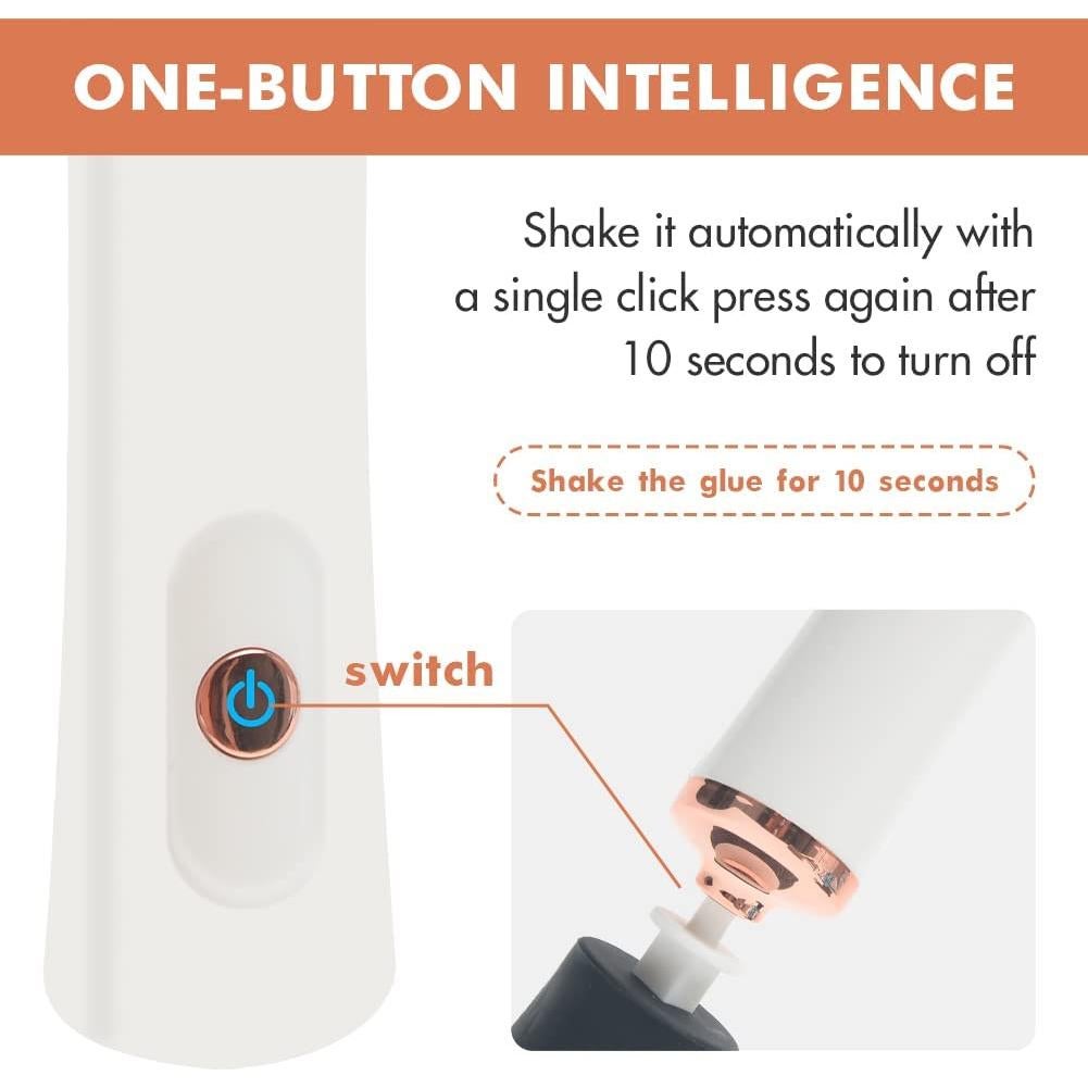 Mezclador Eléctrico de Pestañas CALIDAKA Portátil 15cm