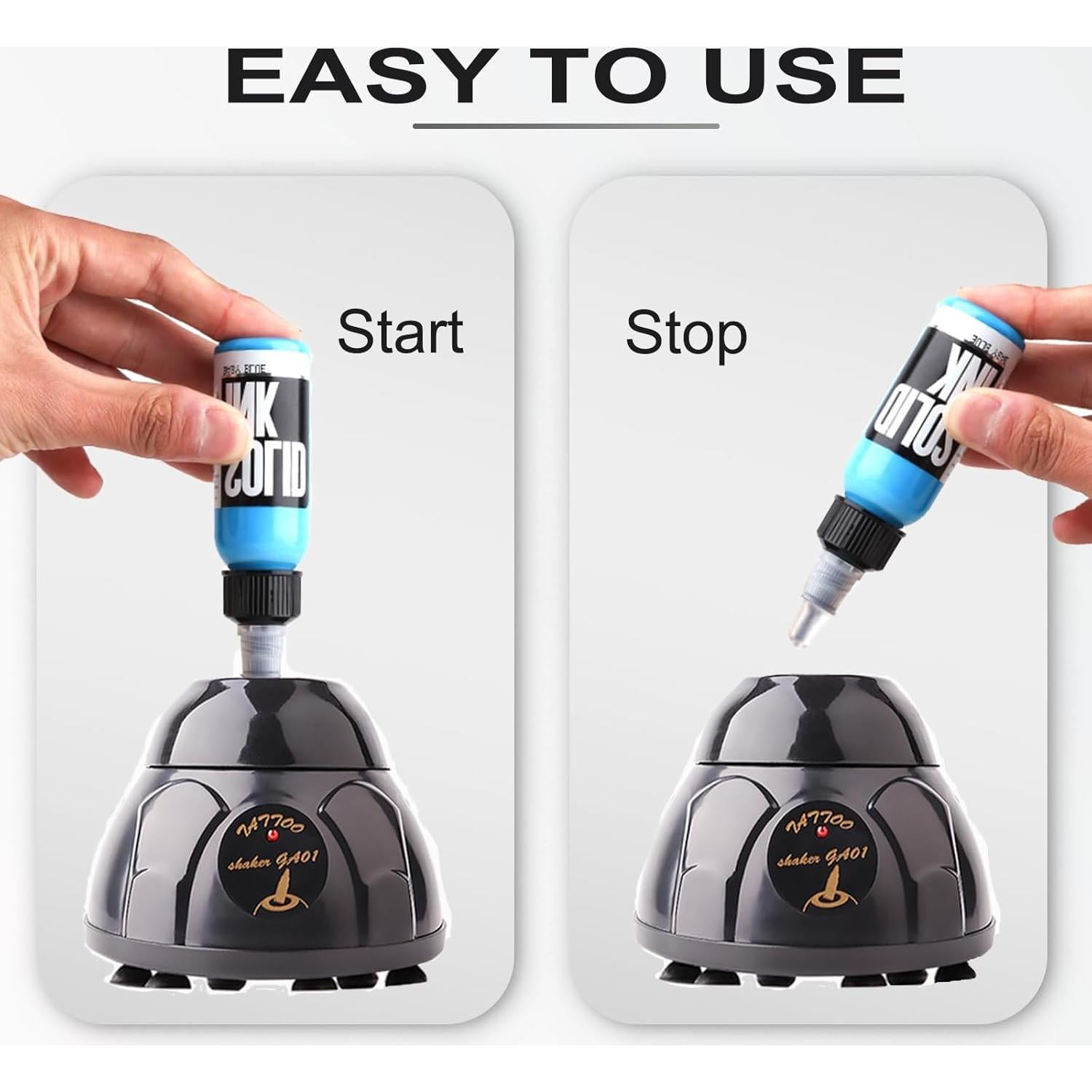 Mezclador de Pintura Vortex Mini Yugui 4000RPM Táctil 384g