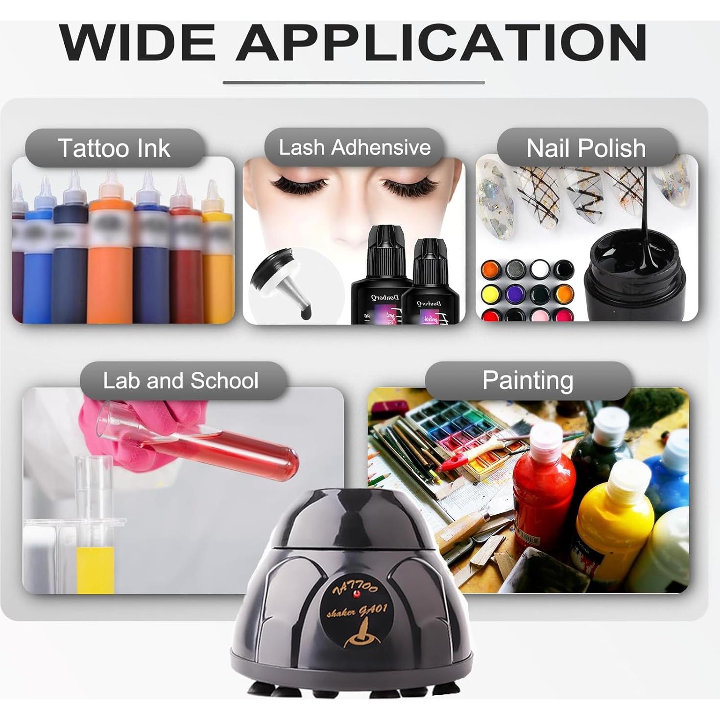 Mezclador de Pintura Vortex Mini Yugui 4000RPM Táctil 384g