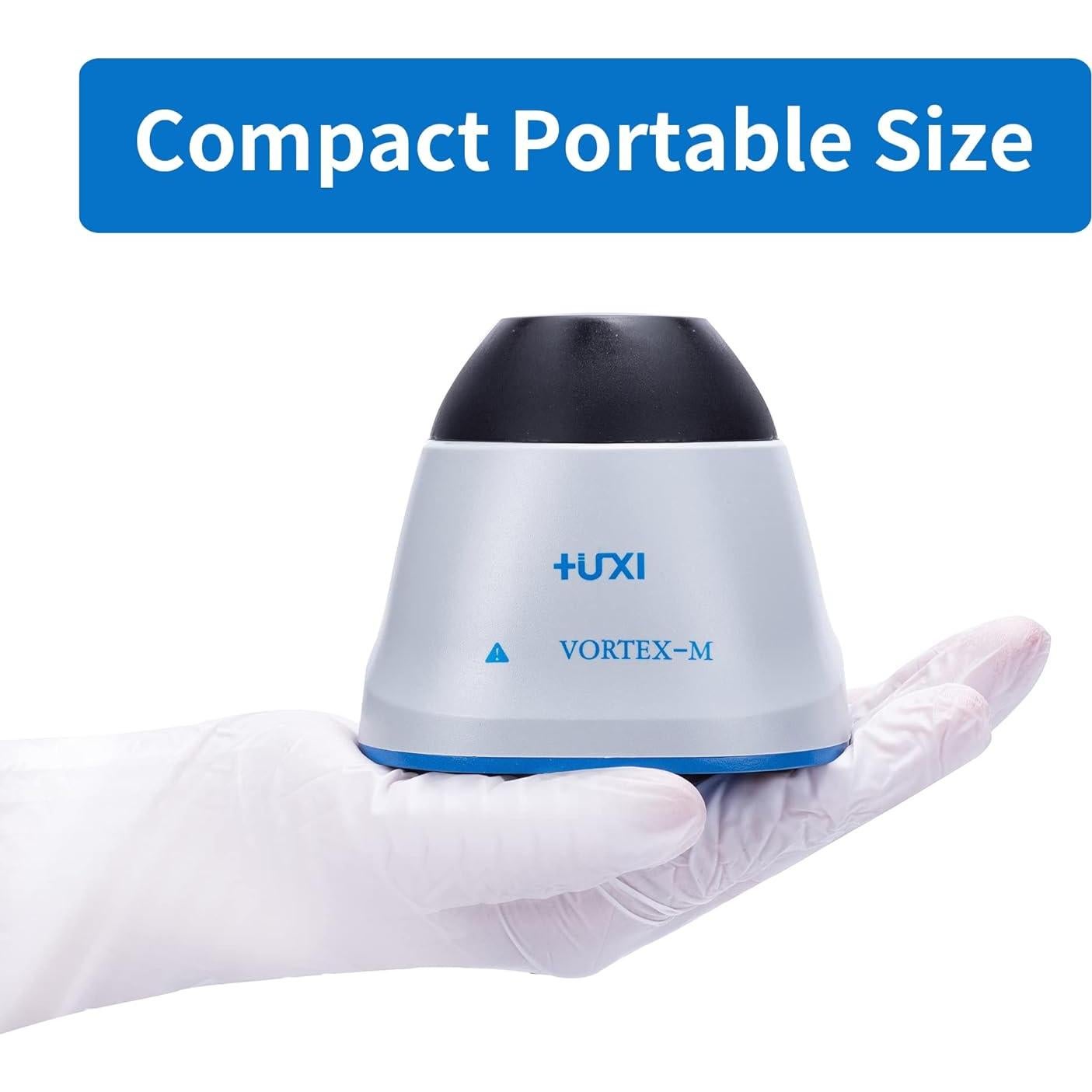 Mini Mezclador Vortex HuXi Lab 3000RPM Portátil para Laboratorio