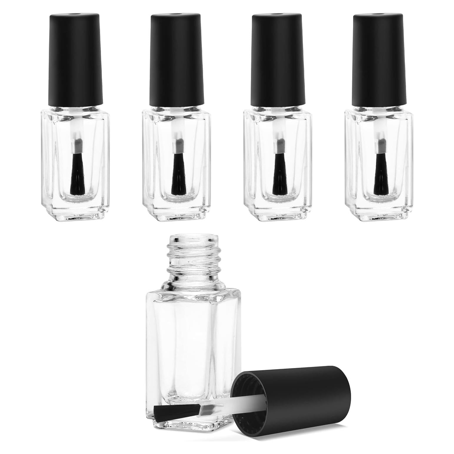Botellas Vacías de Esmalte de Uñas AHIER 5ml - Pack de 5
