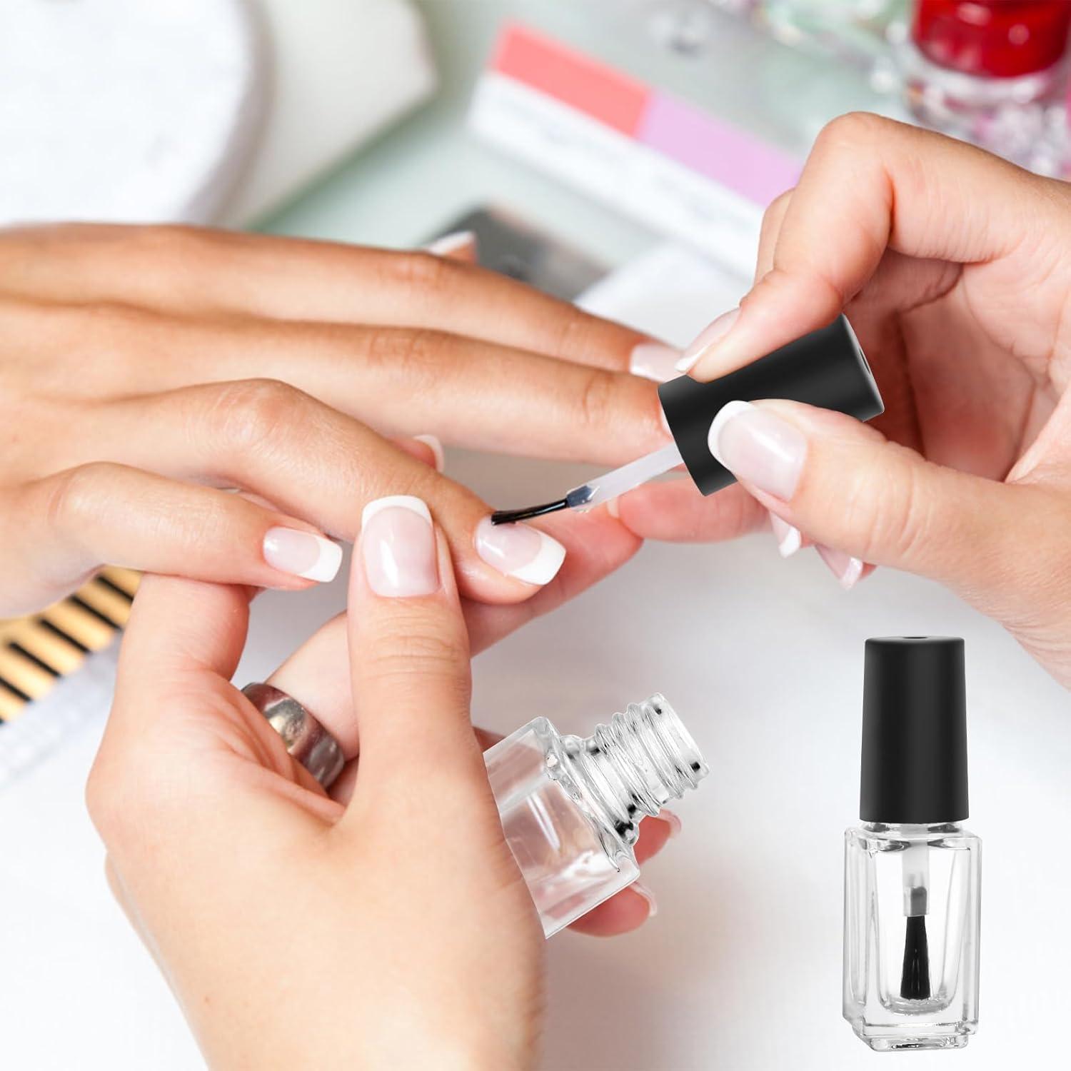 Botellas Vacías de Esmalte de Uñas AHIER 5ml - Pack de 5