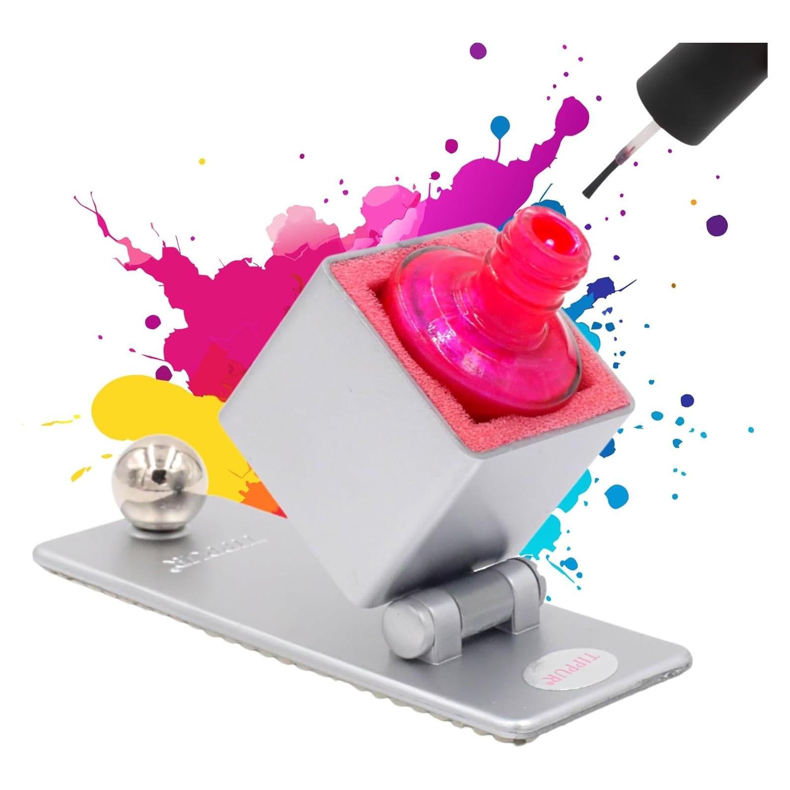 Soporte de Esmalte de Uñas Tippur - Antideslizante y Ajustable