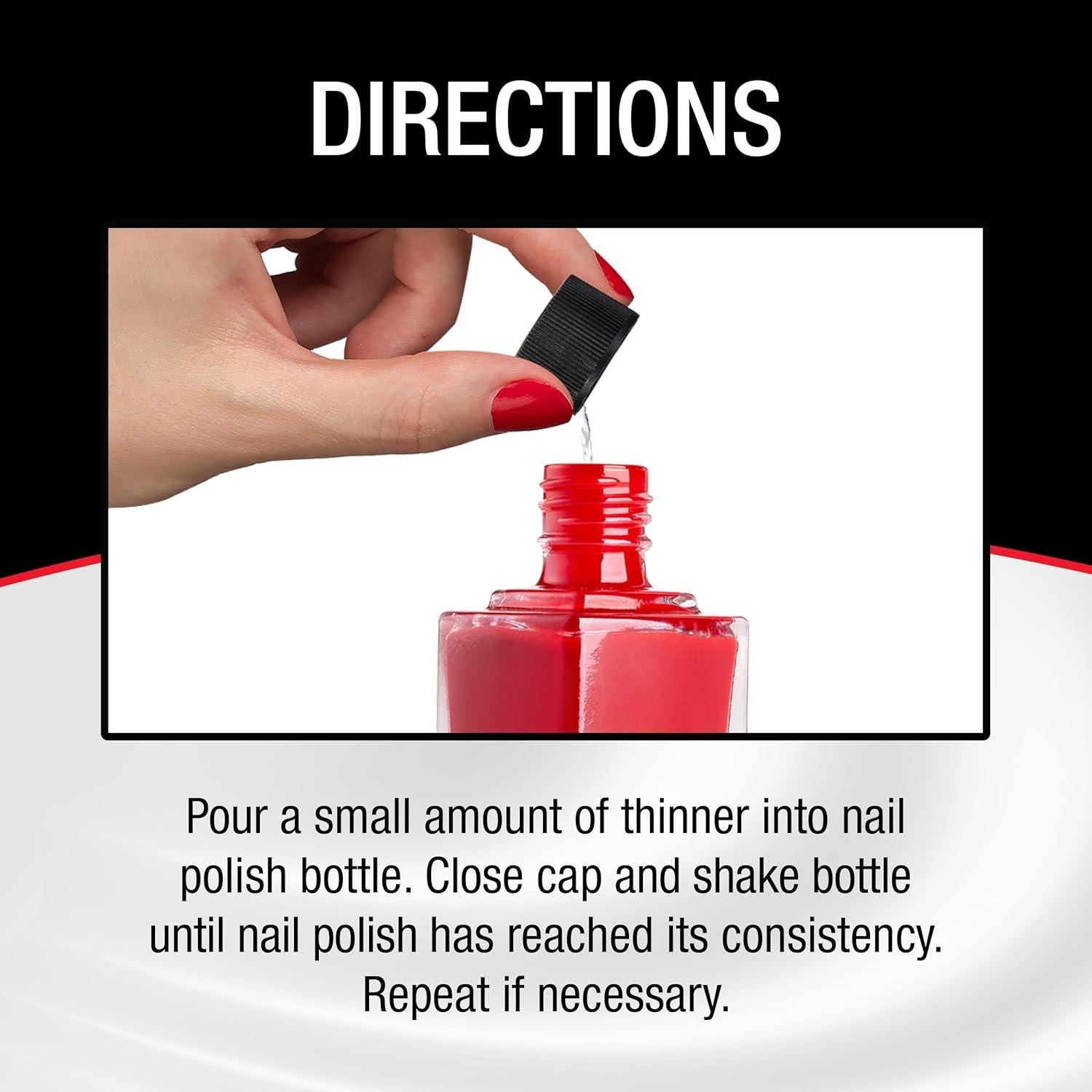 Diluyente de Esmalte de Uñas SuperNail 118ml - Restaura Textura