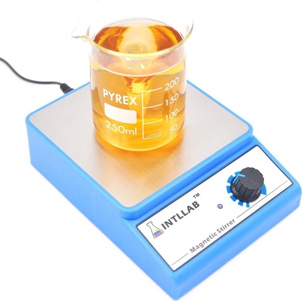 Mezclador Magnético INTLLAB MS-500 Acero Inoxidable 3000ml
