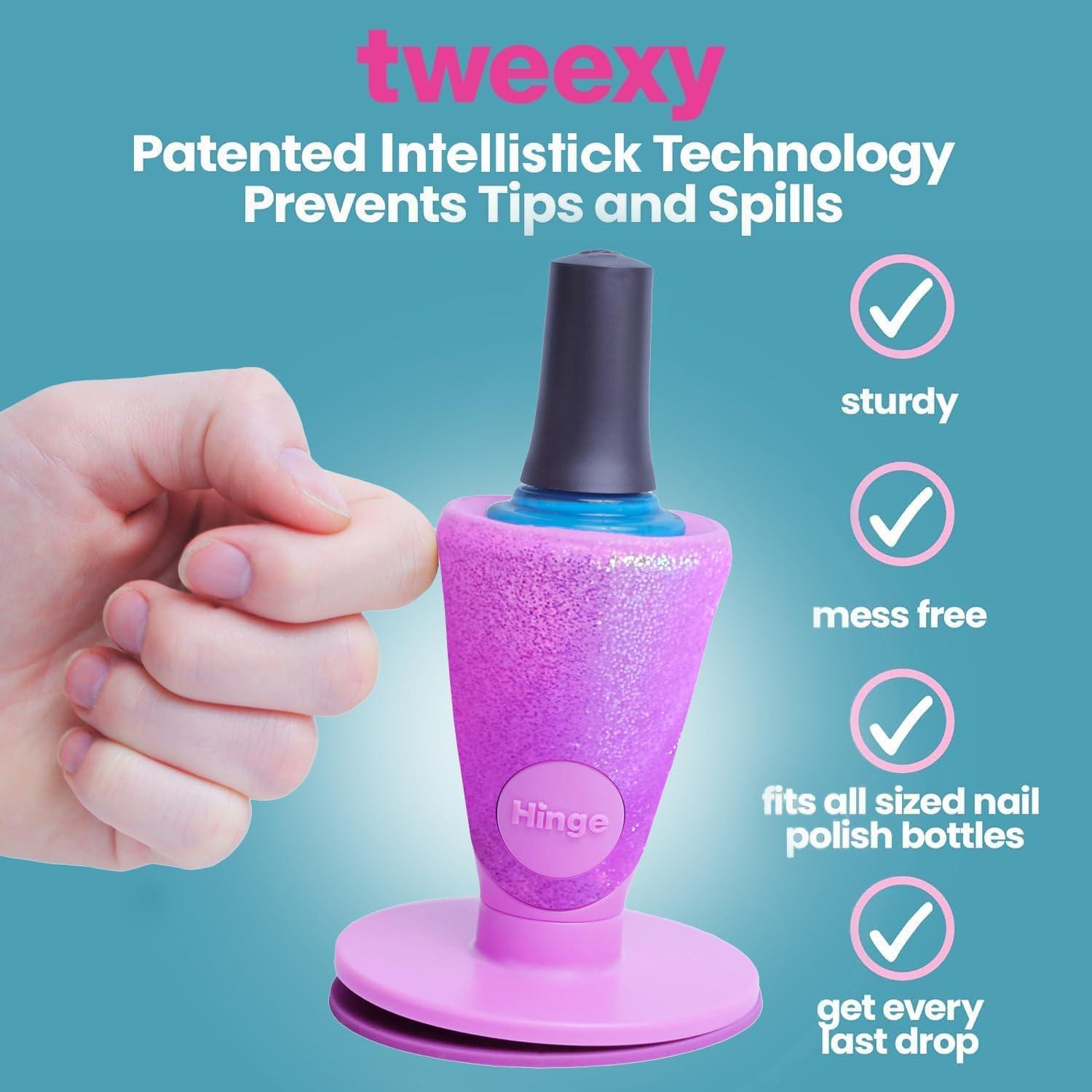 Soporte para Botellas de Esmalte de Uñas Tweexy Hinge - Antiderrame