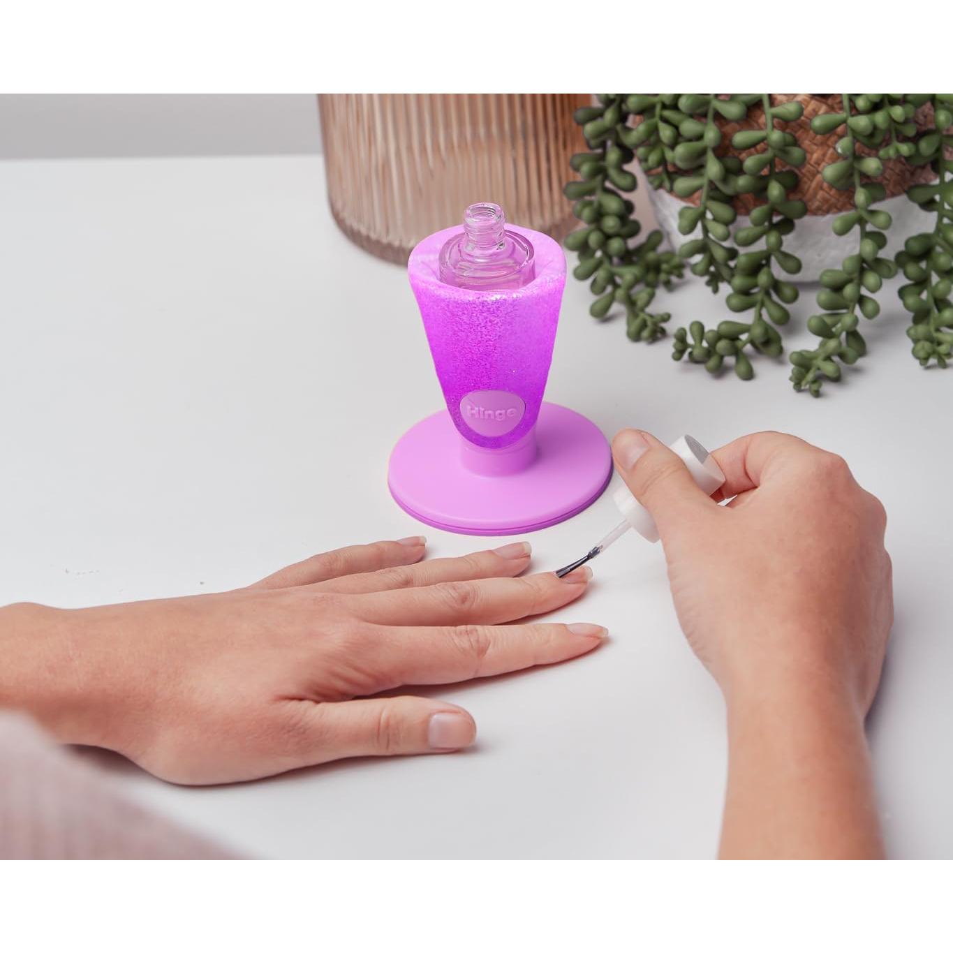 Soporte para Botellas de Esmalte de Uñas Tweexy Hinge - Antiderrame