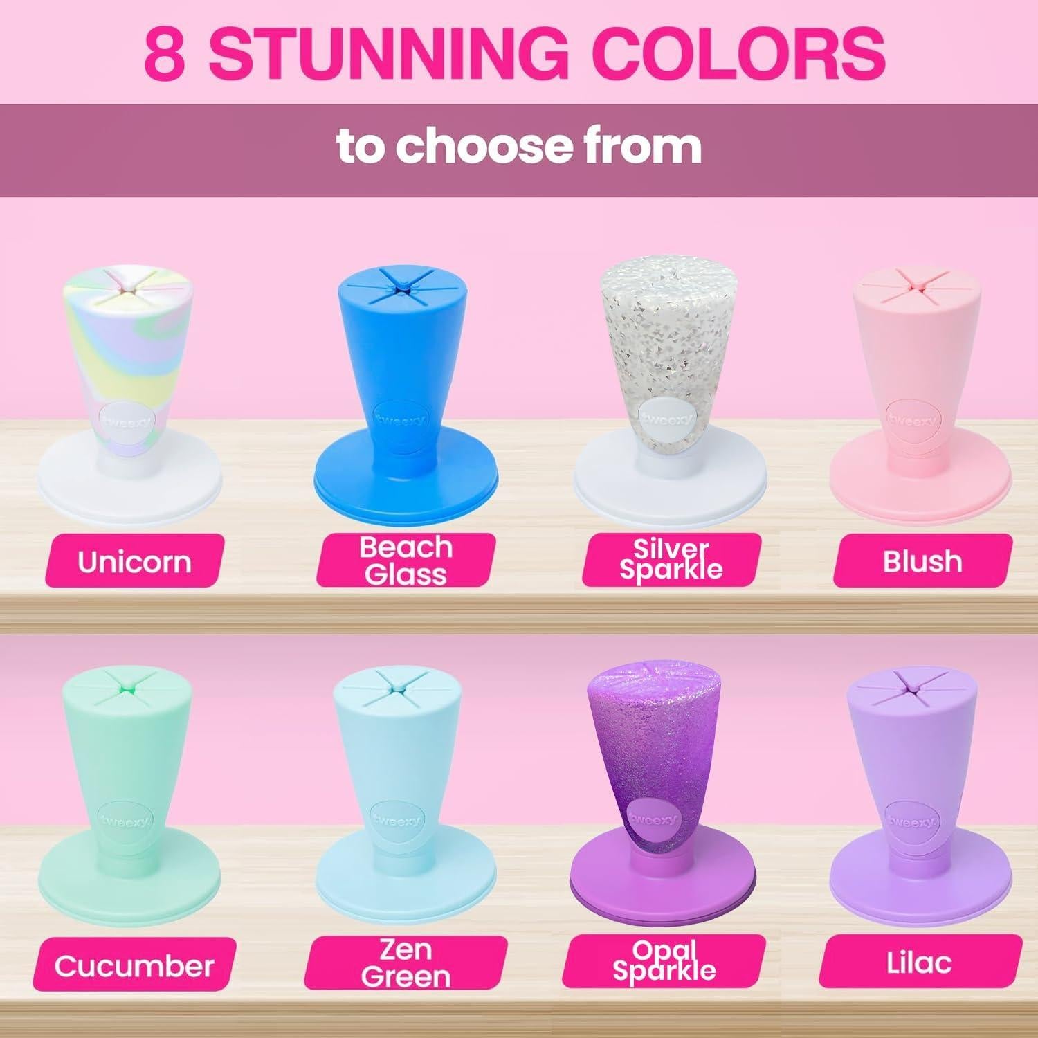 Soporte para Botellas de Esmalte de Uñas Tweexy Hinge - Antiderrame