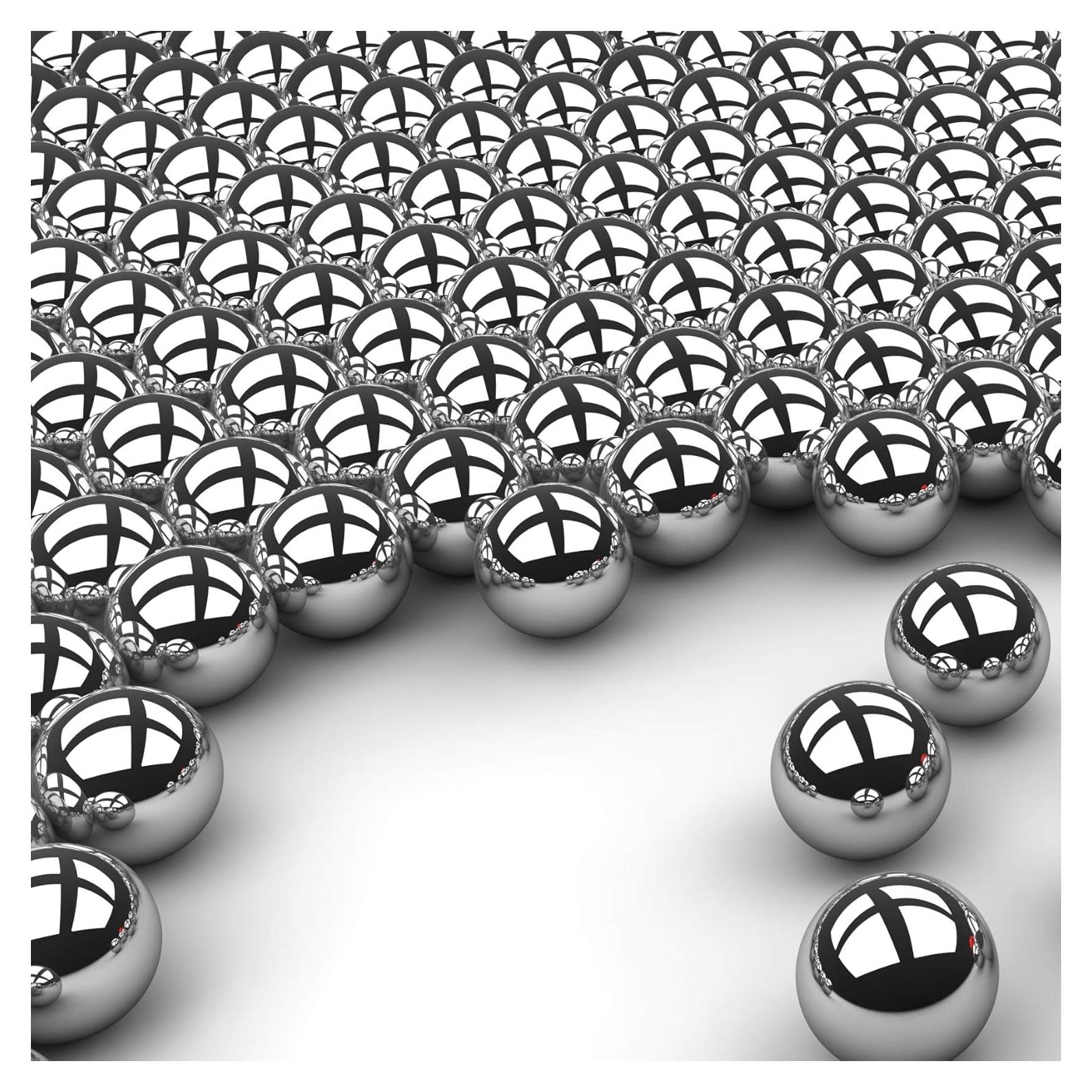 Bolas Agitadoras de Acero Inoxidable BC Precision 100 Unidades