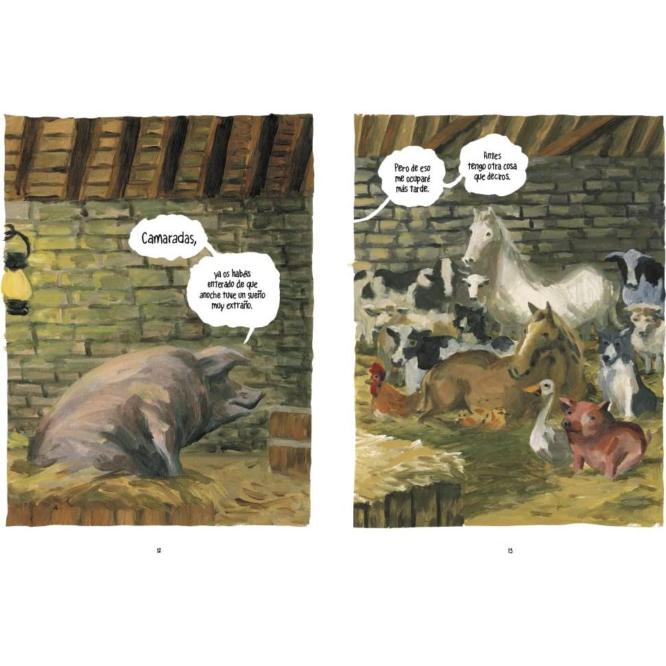 Rebelión en la granja (Novela gráfica) / Animal Farm: The Graphic Novel (Rebelión En La Granja/ Animal Farm) (Spanish Edition)