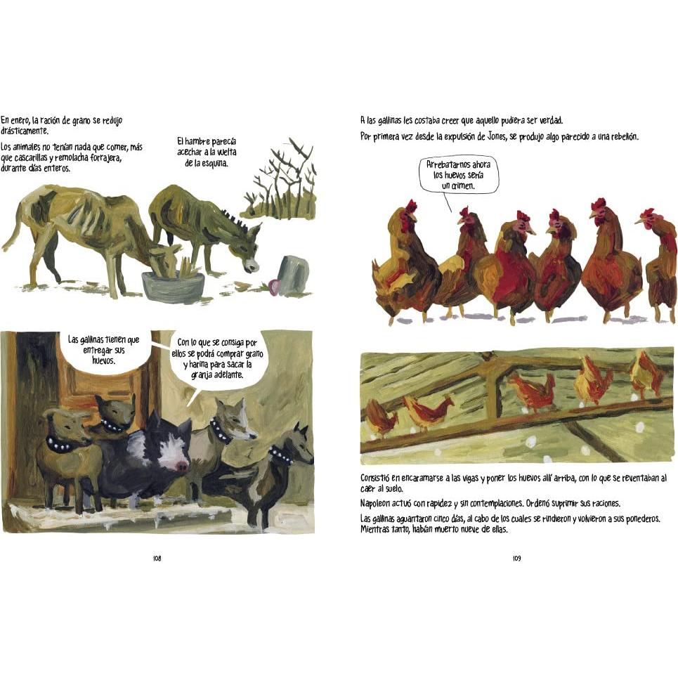 Rebelión en la granja (Novela gráfica) / Animal Farm: The Graphic Novel (Rebelión En La Granja/ Animal Farm) (Spanish Edition)